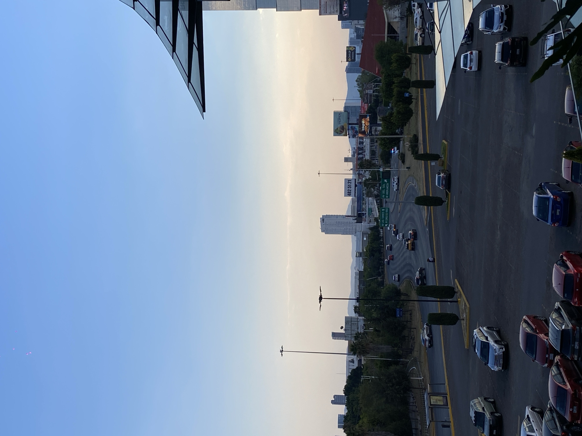 Street view captured in San Bernardino Tlaxcalancingo, Mexico