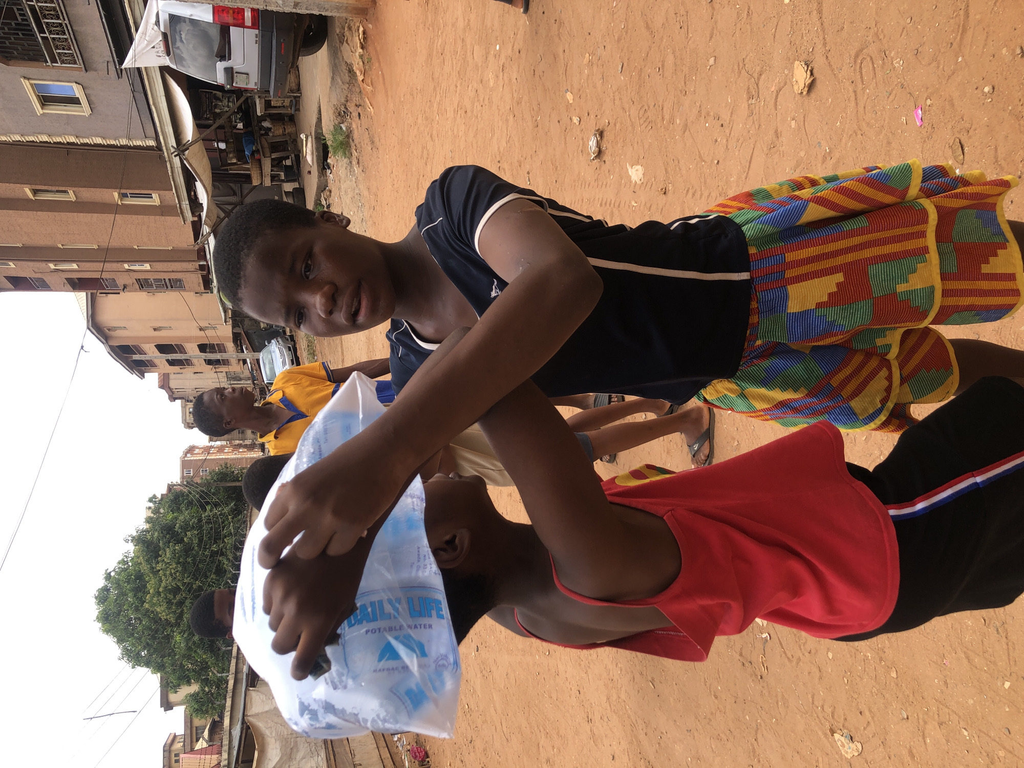 Daily life documented in Nigerian commercial centers