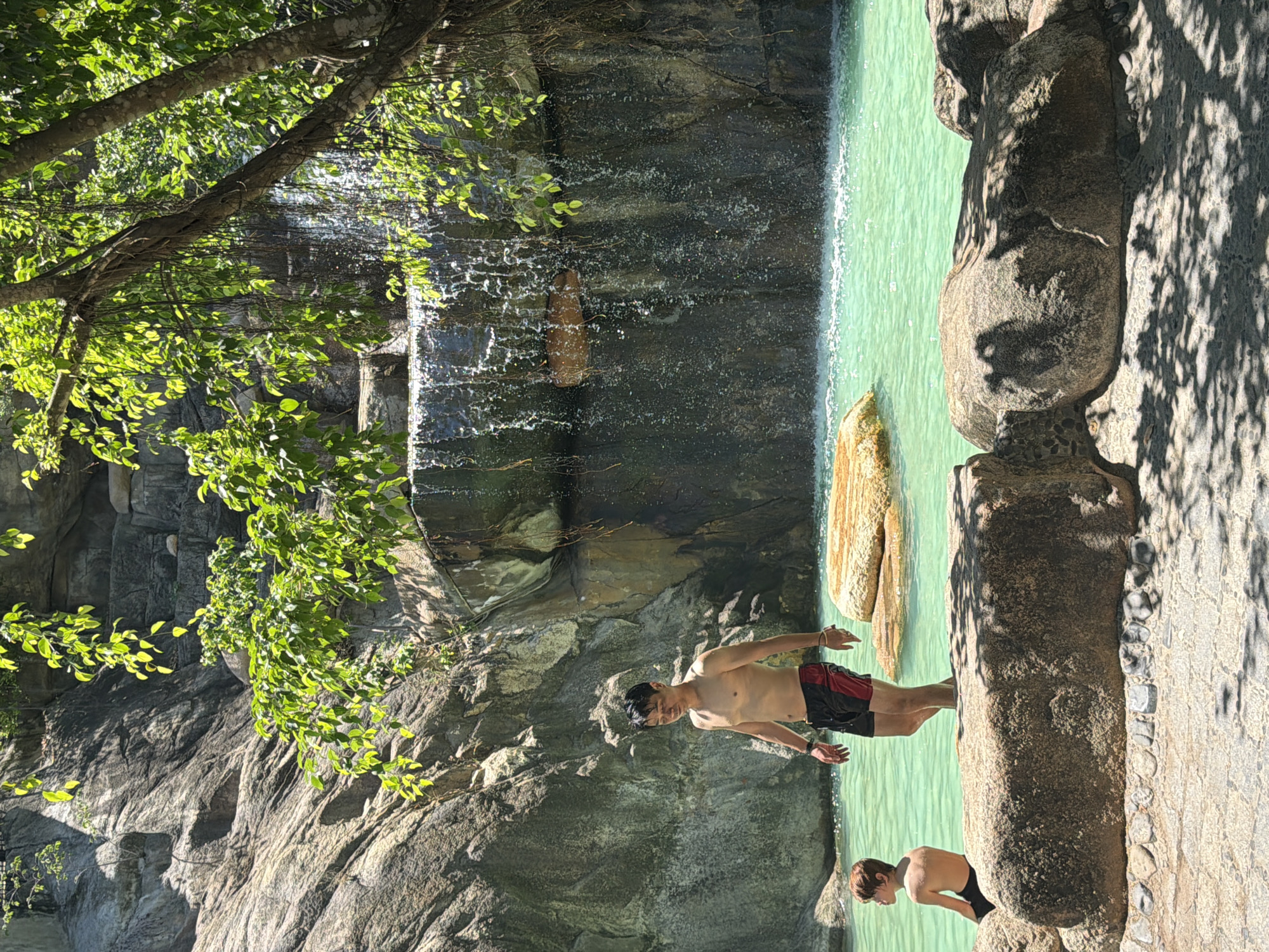 Water park busy with visitors in Nha Trang Vietnam