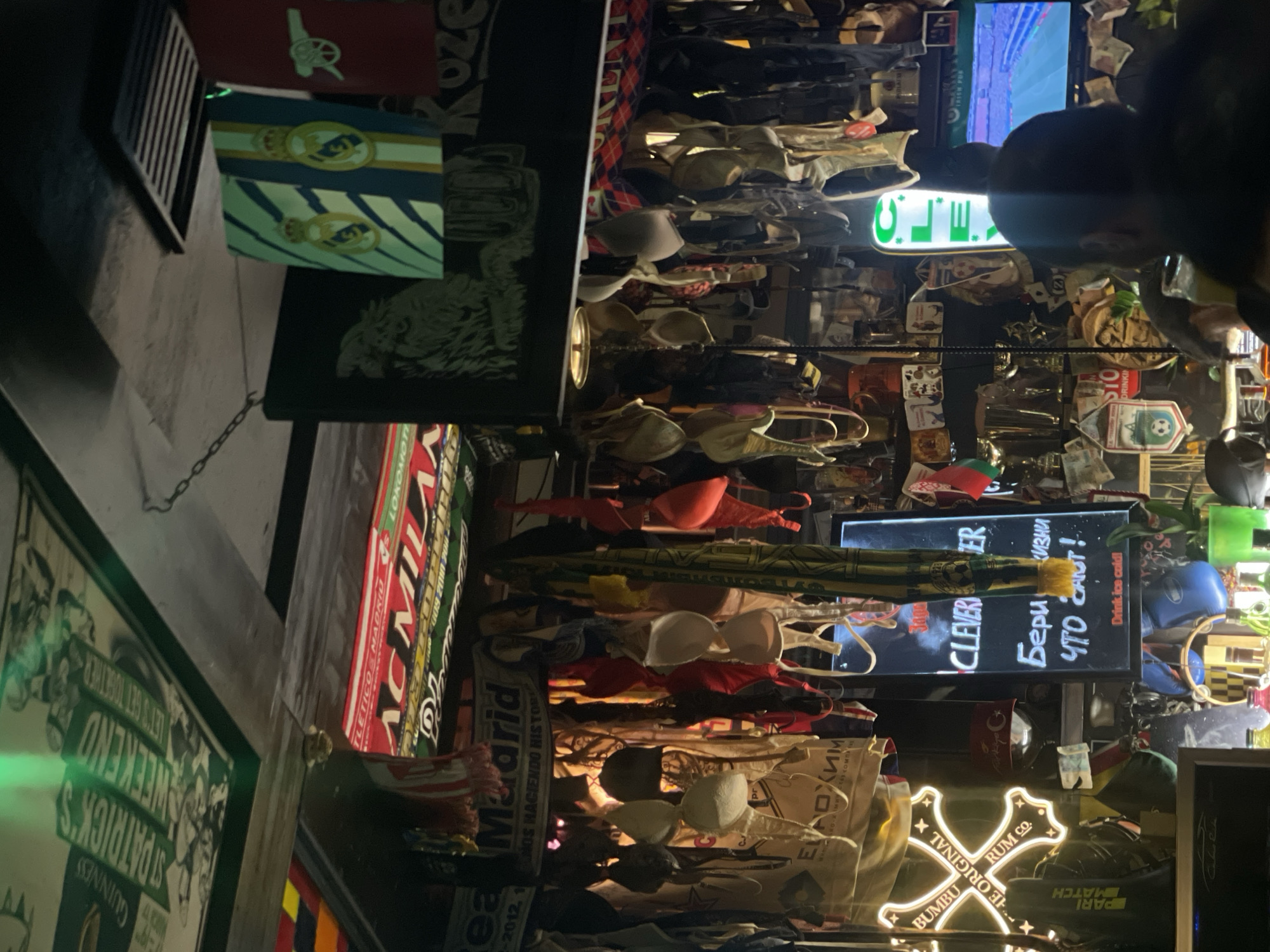 Cold drinks and quirky décor at a Minsk bar