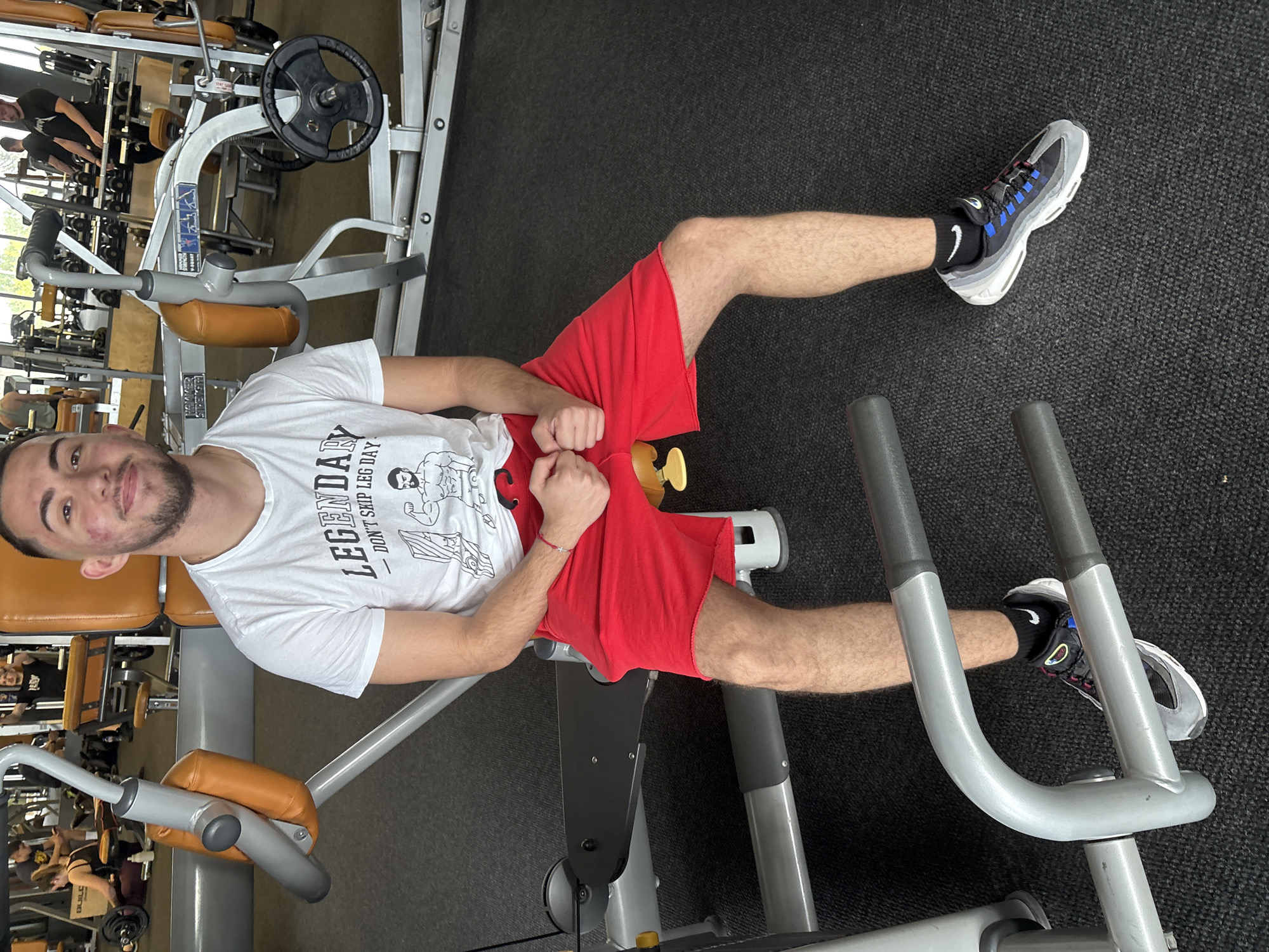 Morning gym workout and playful pet moments in Blagoevgrad