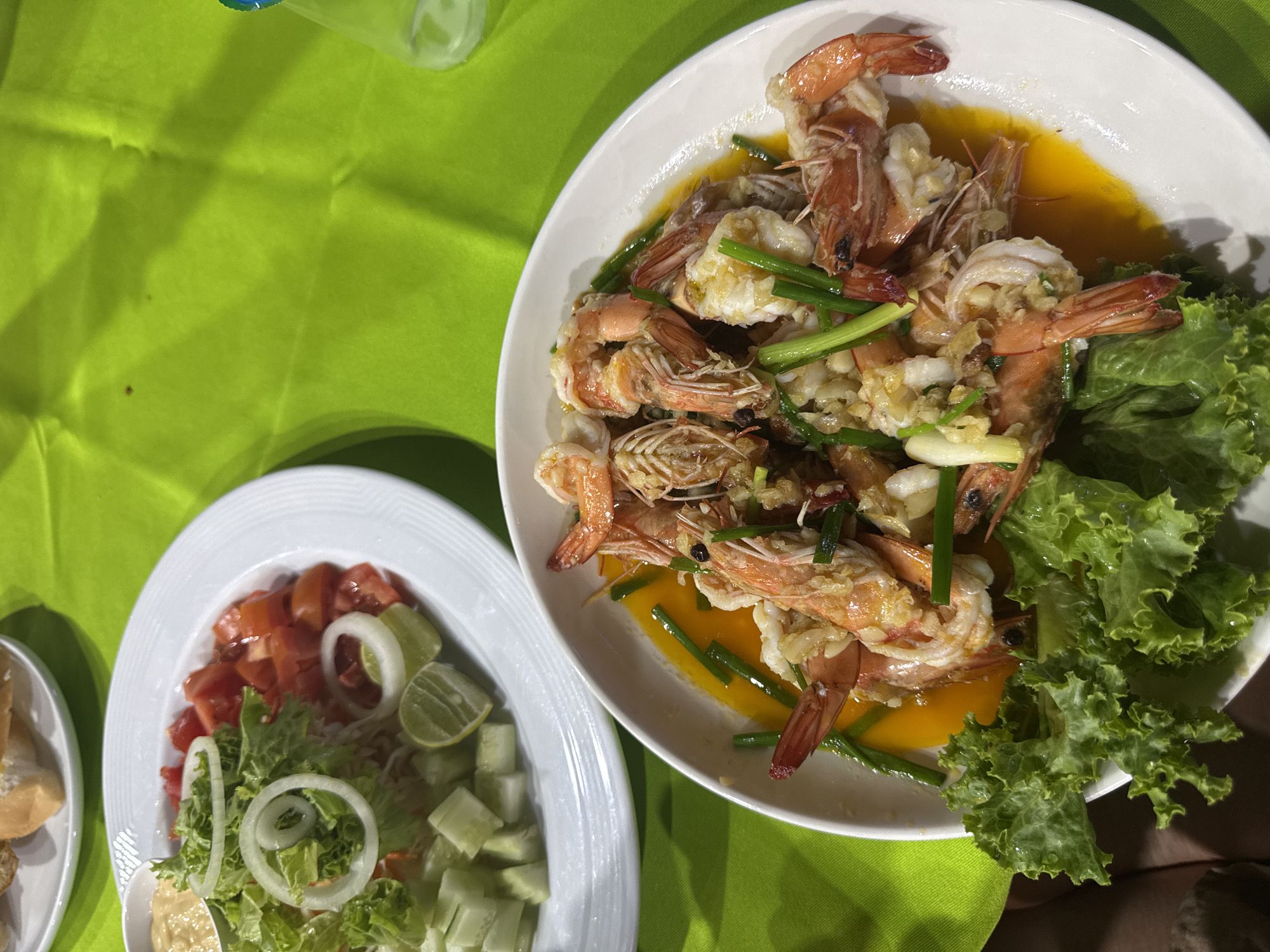 Evening dining and street life captured in Patong, Thailand