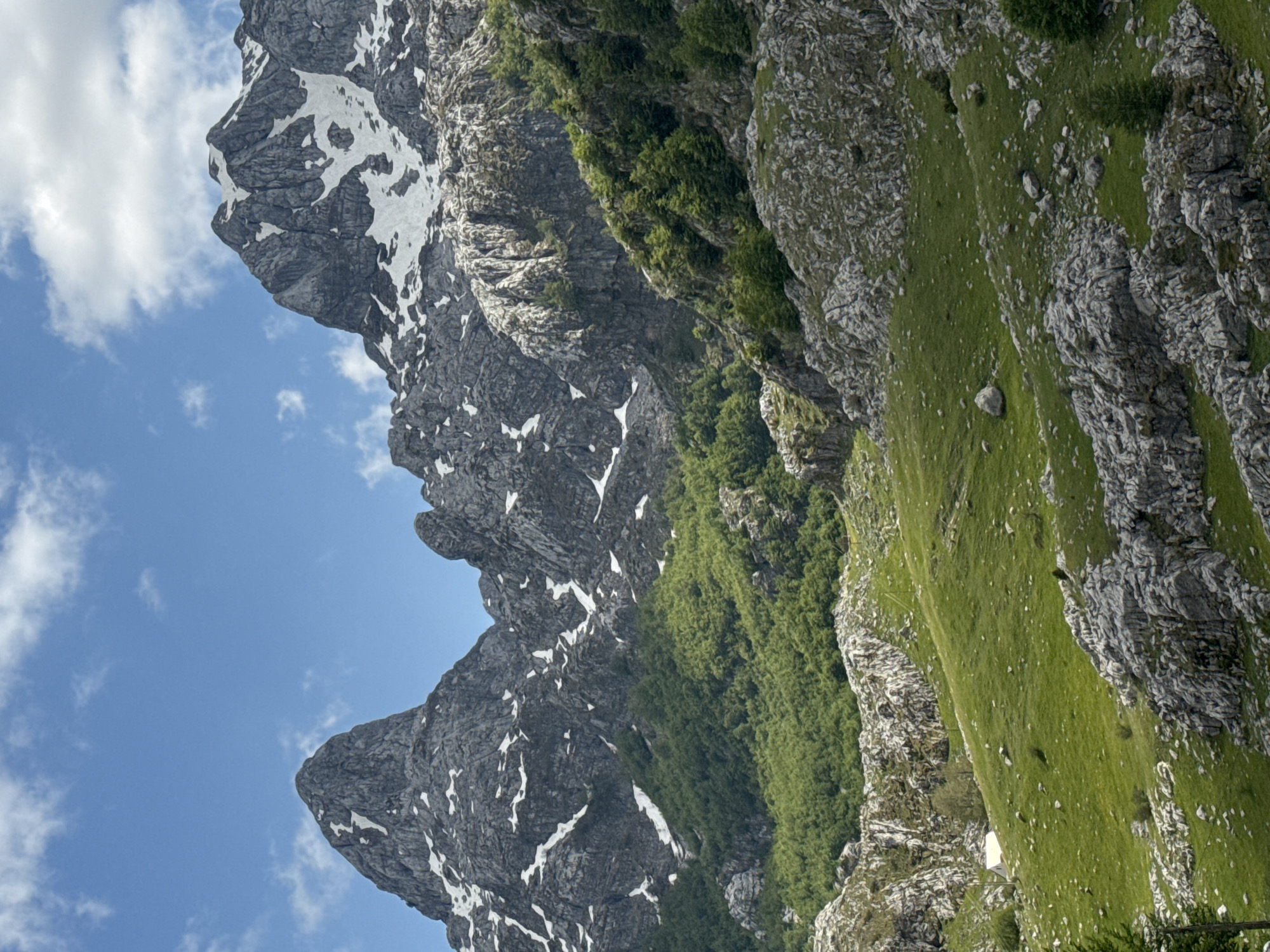 Hikers explore Montenegro mountains, encounter wildlife during afternoon outing
