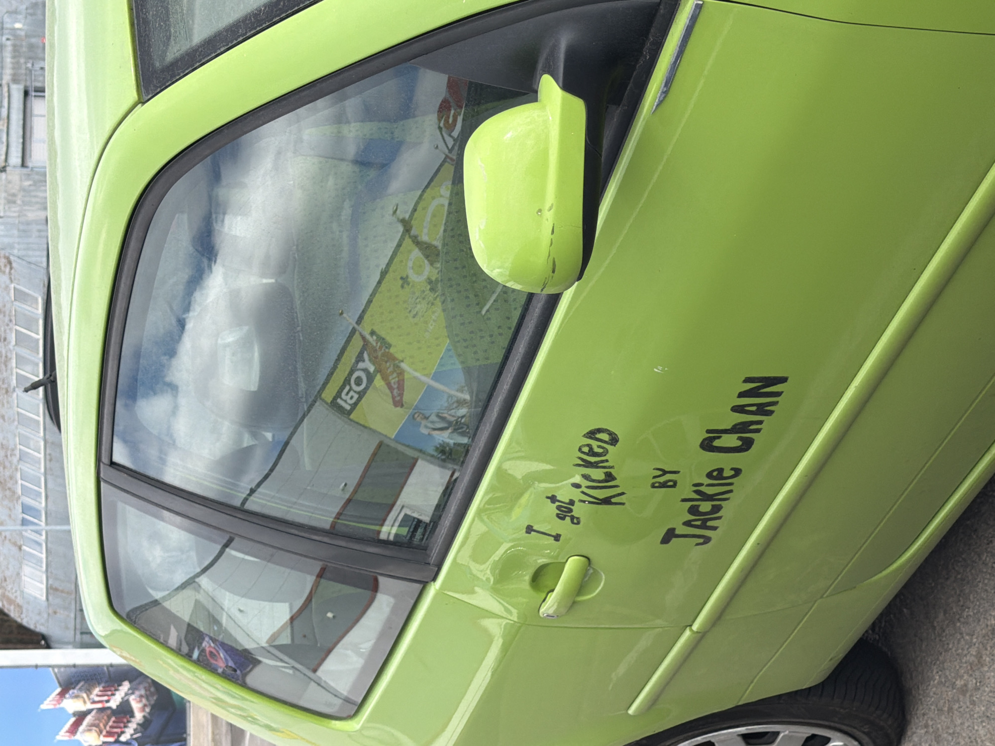 Quirky cars and casual moments captured in Ulbroka, Latvia