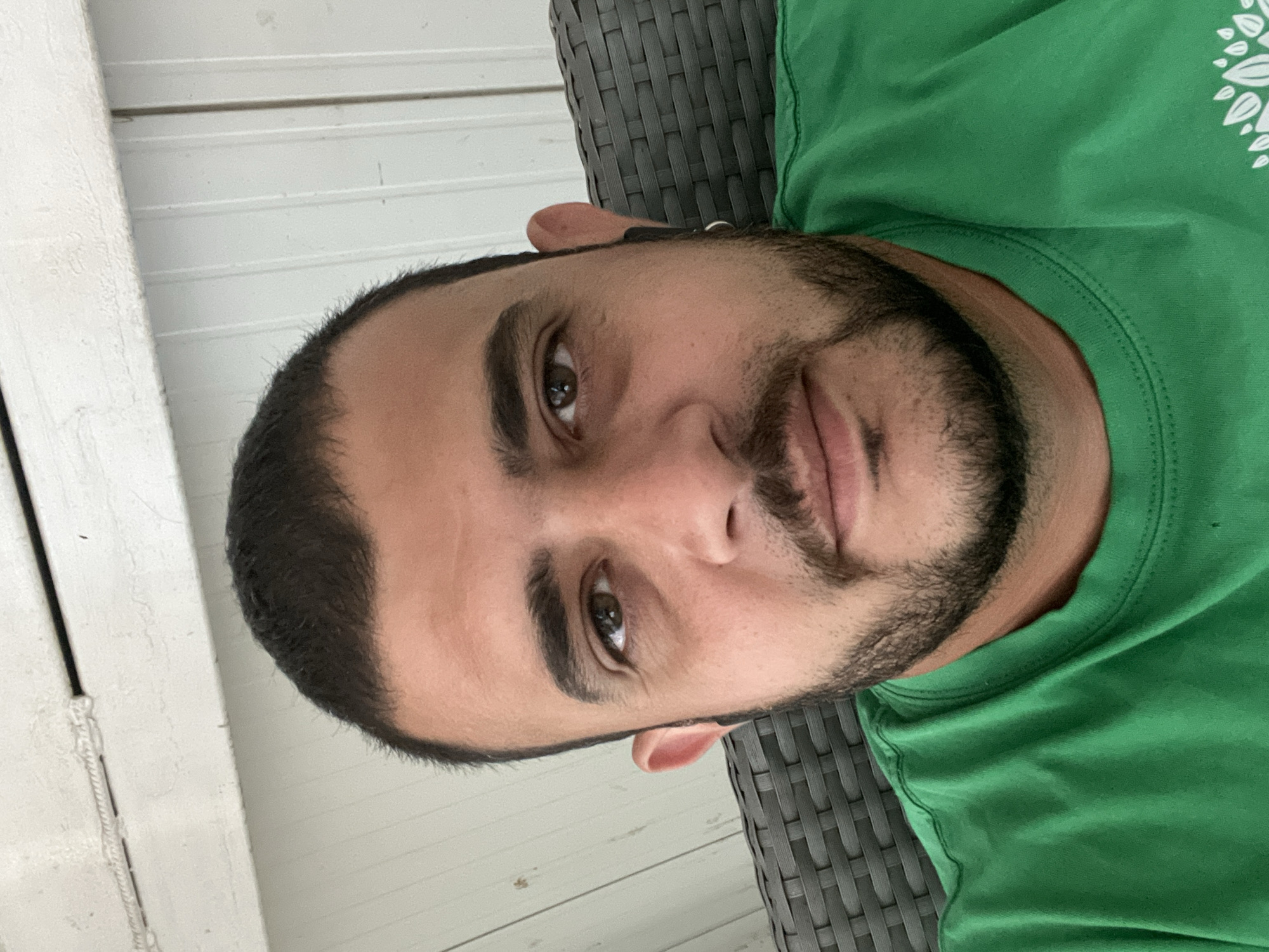 Casual outdoor selfie in Dulovo, Bulgaria