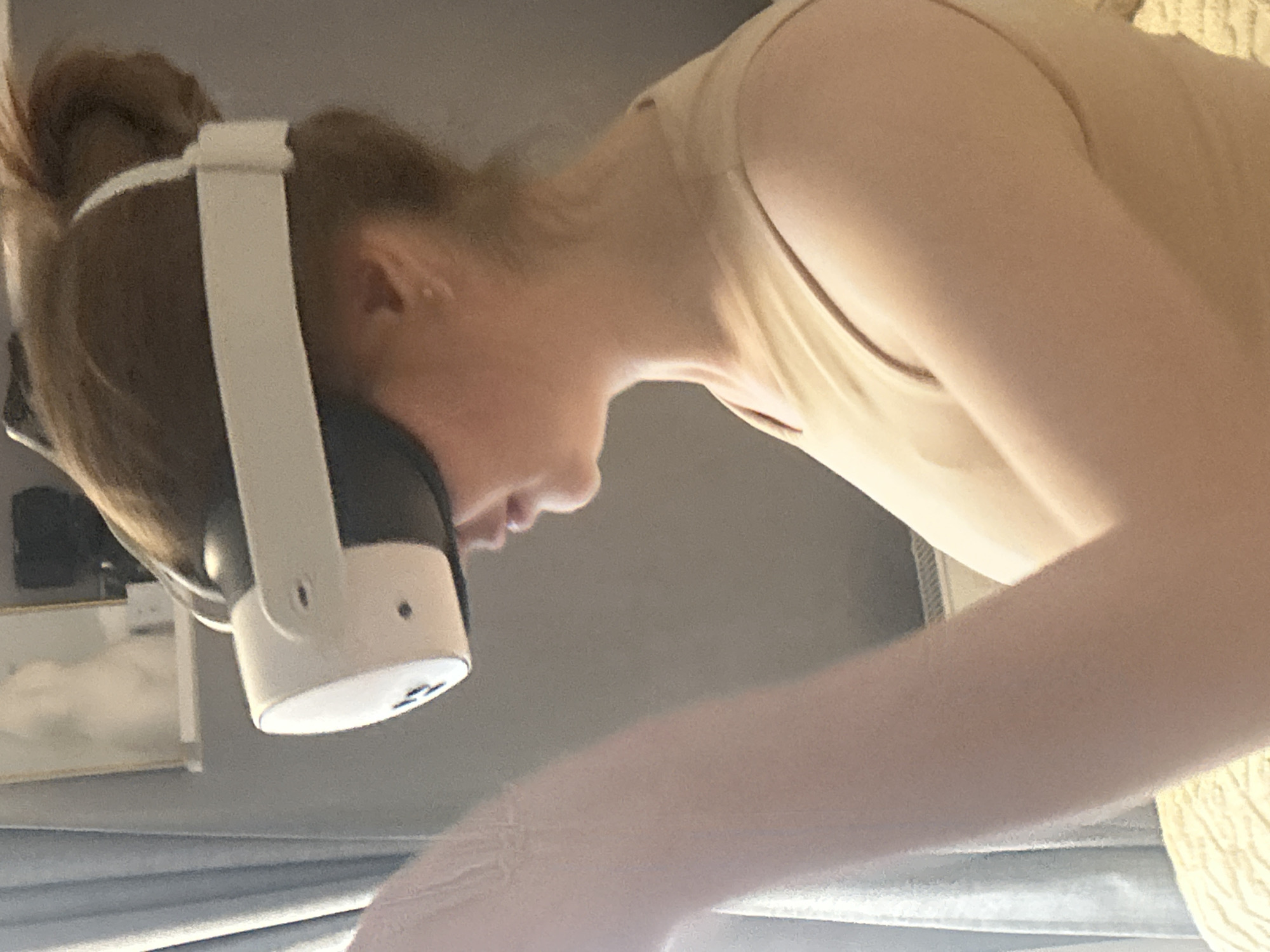 VR session in a cozy Perm apartment with eclectic decor