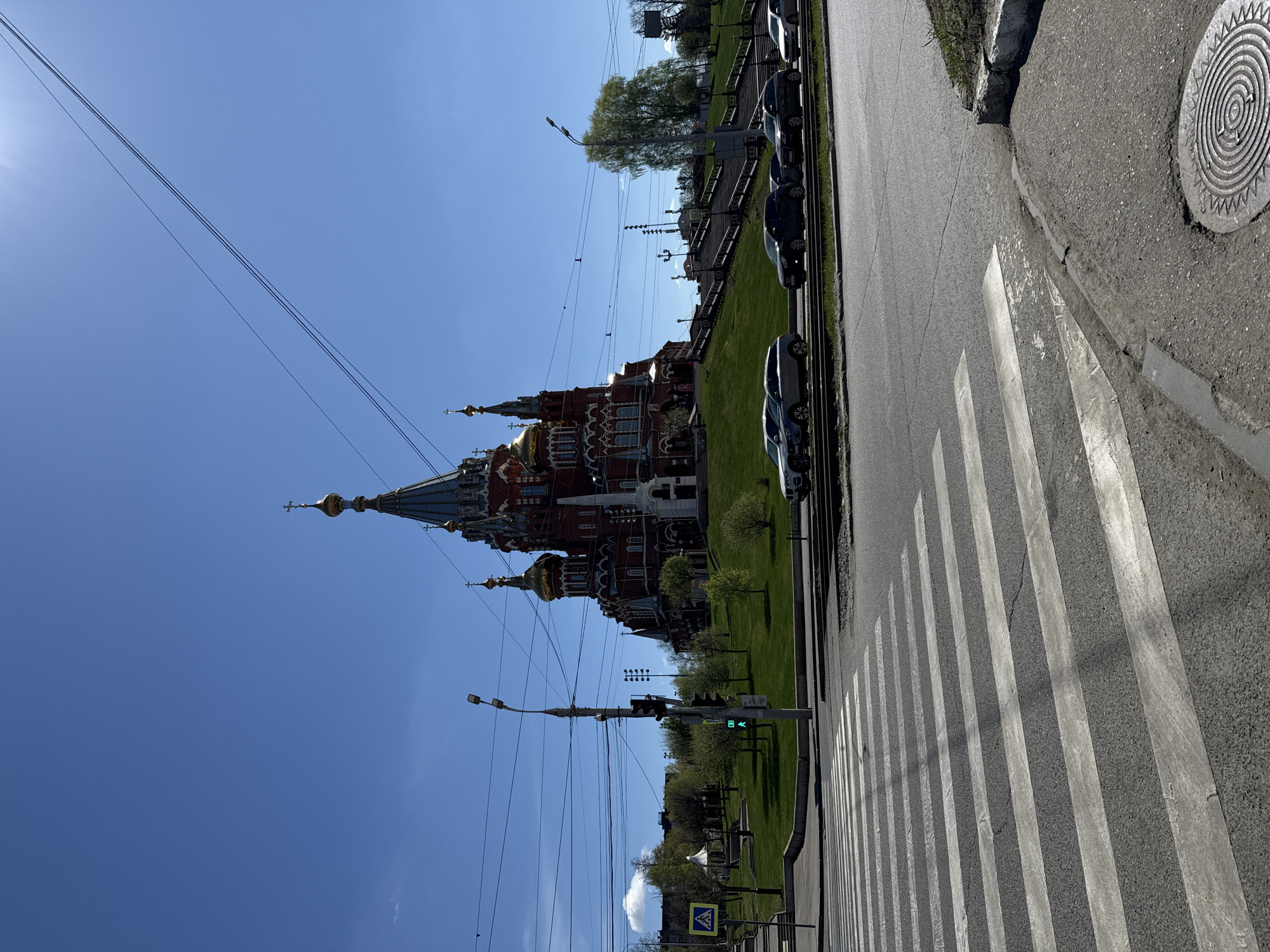 Cathedral of Alexander Nevsky documented in Izhevsk, Russia