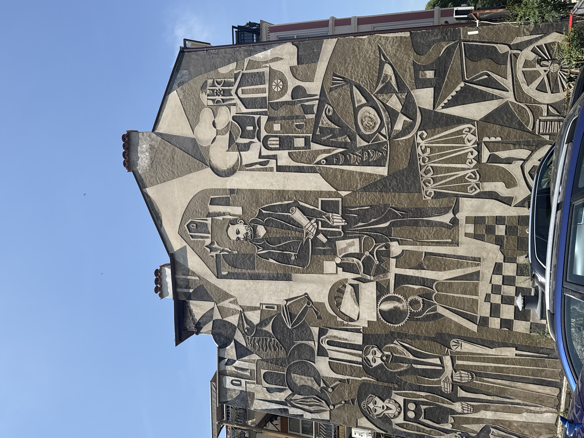 Morning scenes documented across sunny Plovdiv, Bulgaria