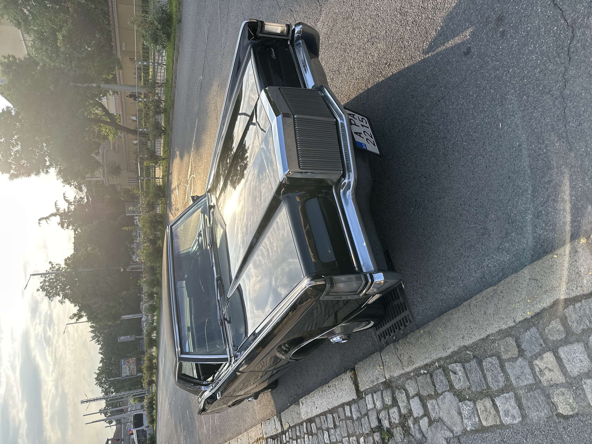 Vintage Lincoln Continental spotted parked in Plovdiv, Bulgaria