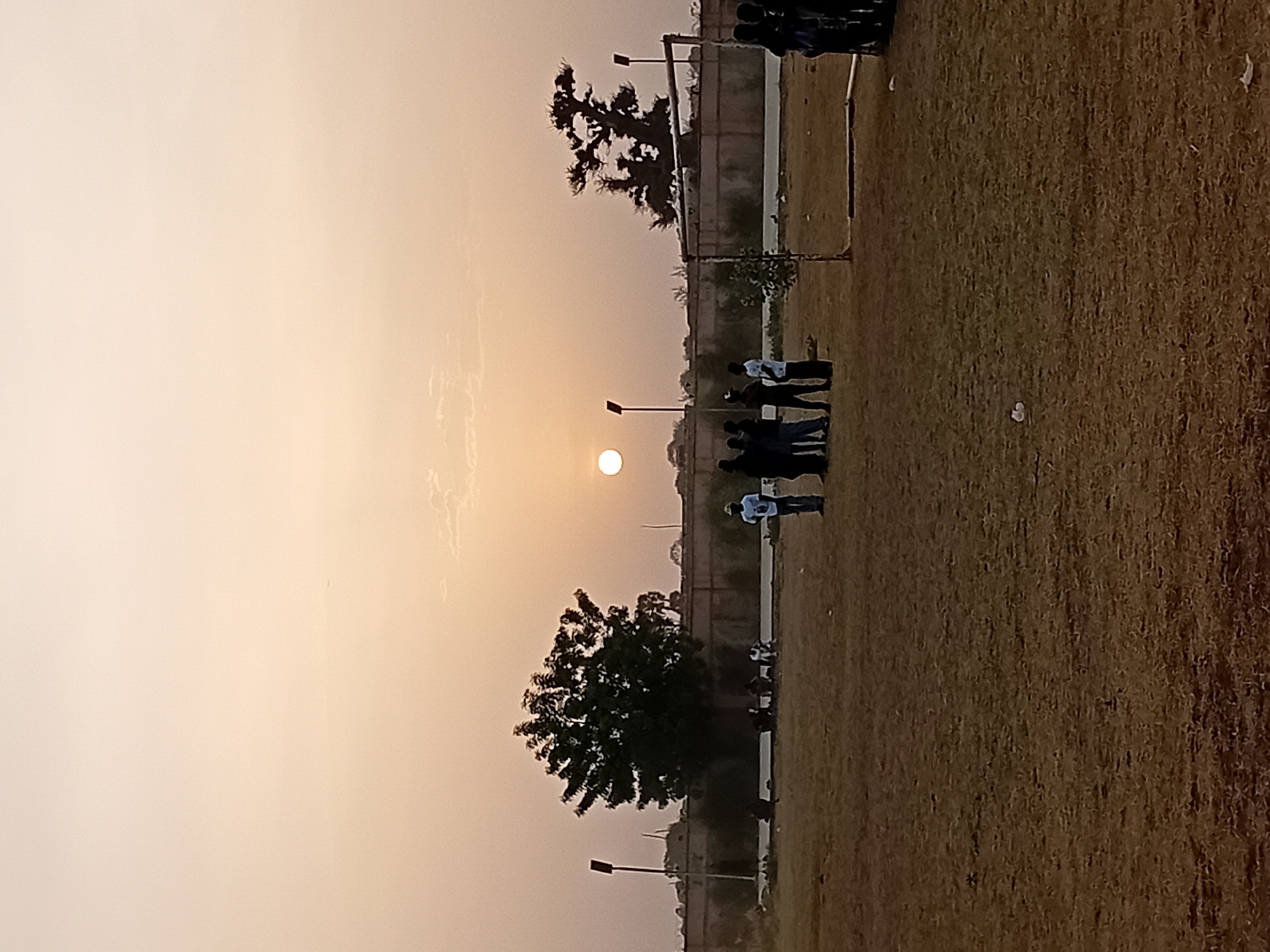 Evening scene captured in rural Dabawa, Nigeria