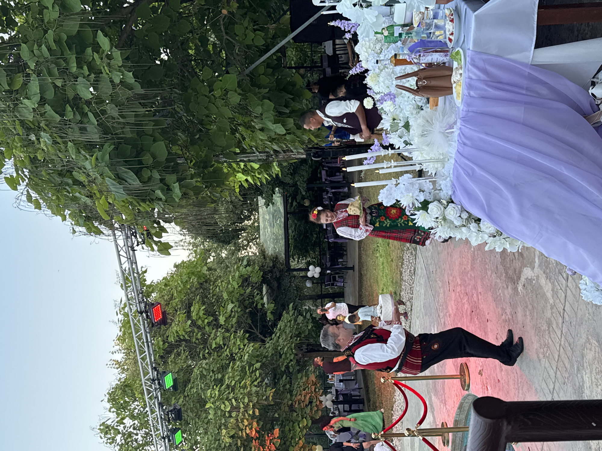 Wedding reception in Sredets goes from folk dancing to pool party