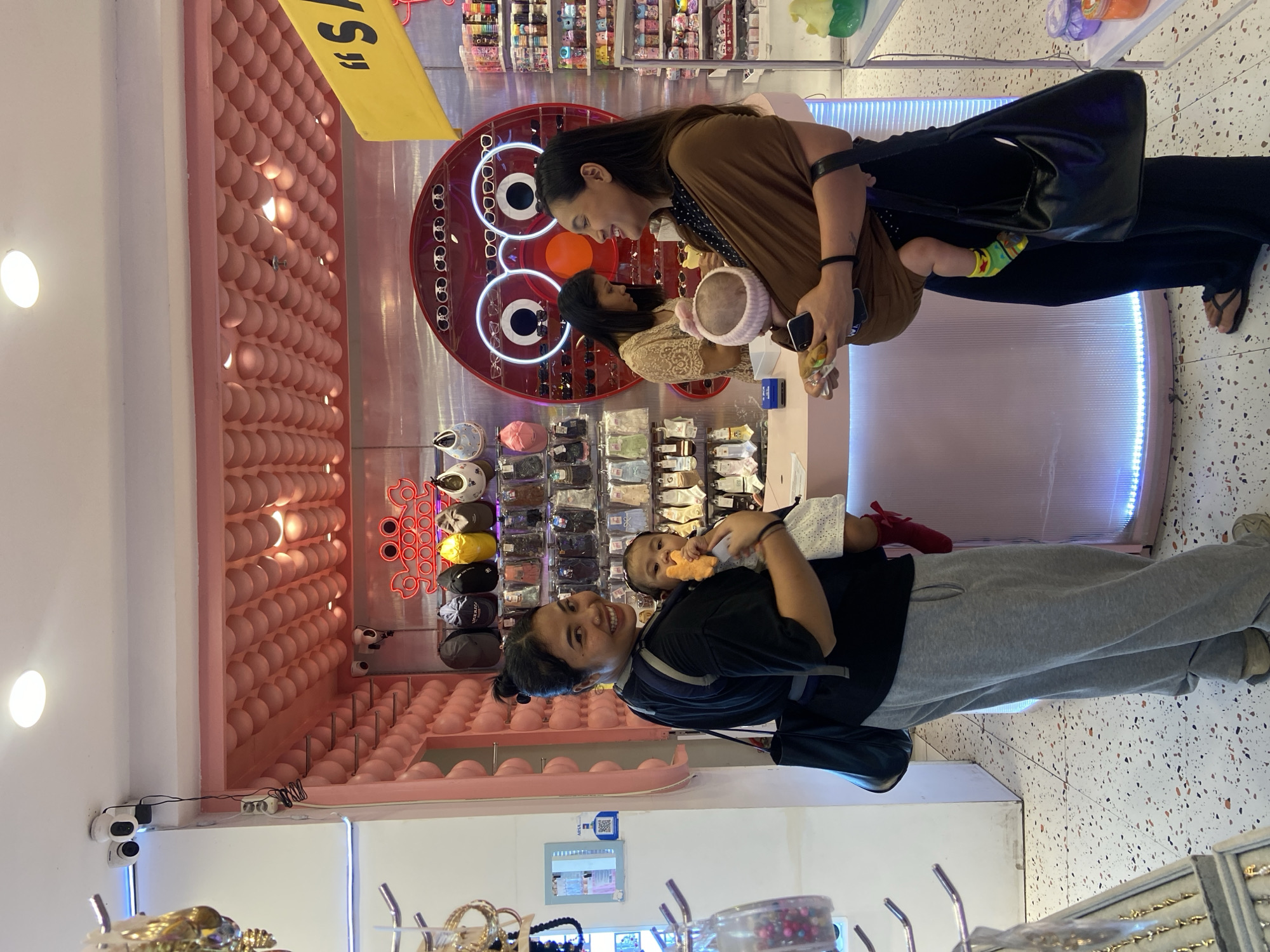 Routine shopping activity documented at Kuta mall Thursday afternoon