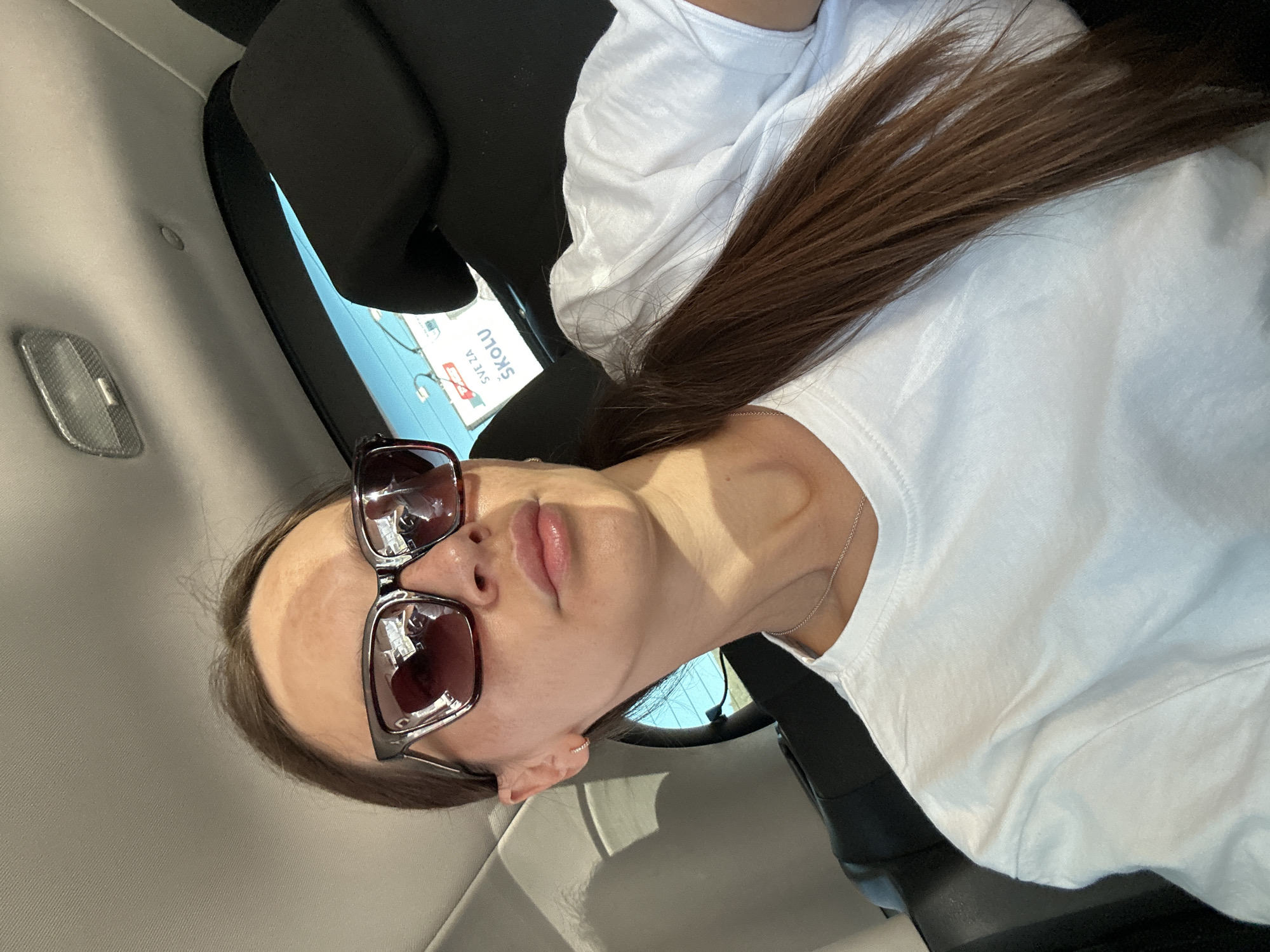 Car selfies and Adriatic views along the Budva coast