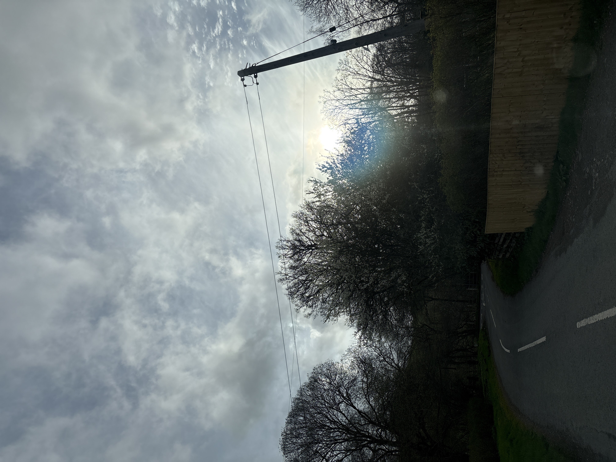 Routine rural road scenes documented in Shropshire countryside