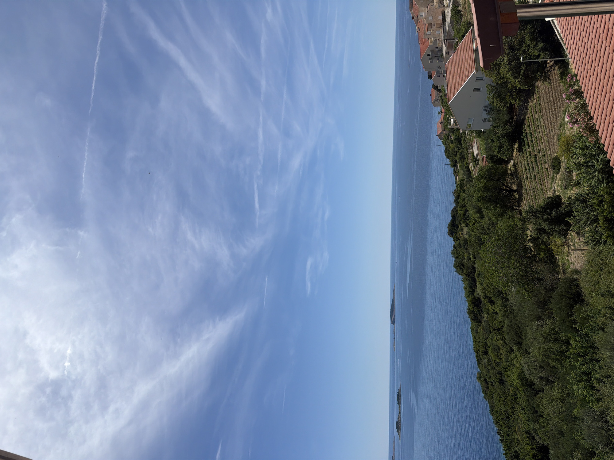 Coastal views documented from multiple viewpoints in Soline, Croatia