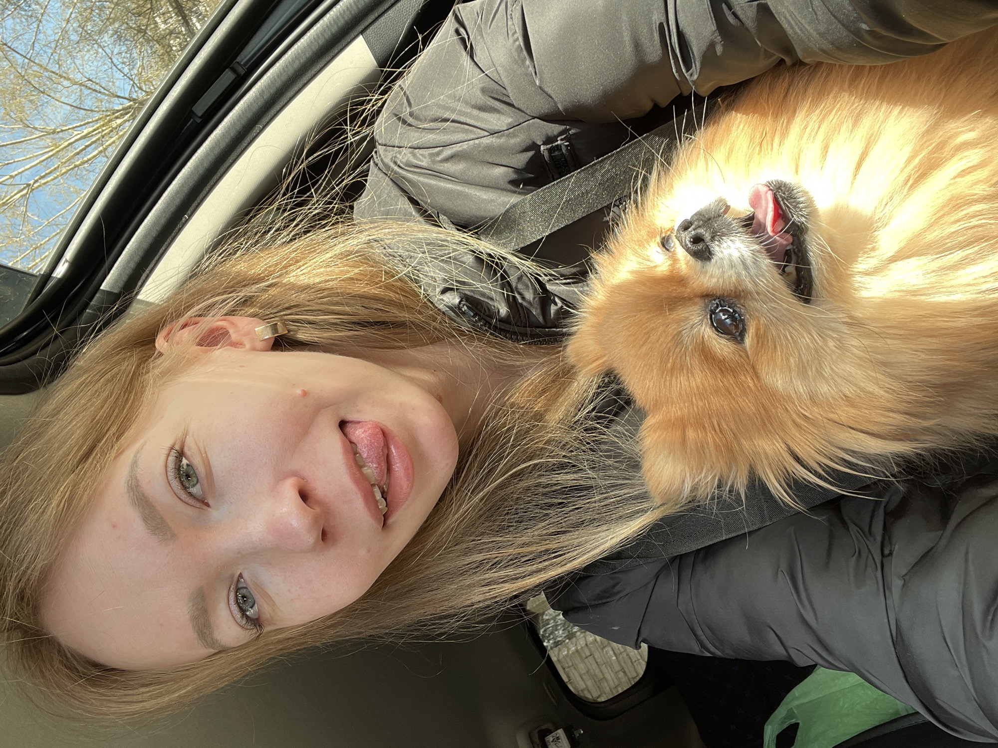 Early morning selfie session documented in Perm, Russia