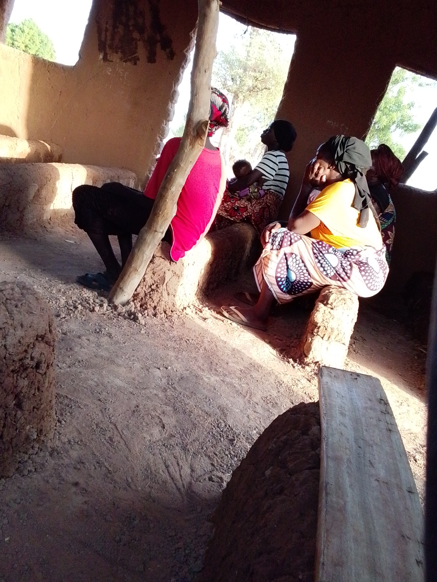 Daily life moments documented in Nigerian village