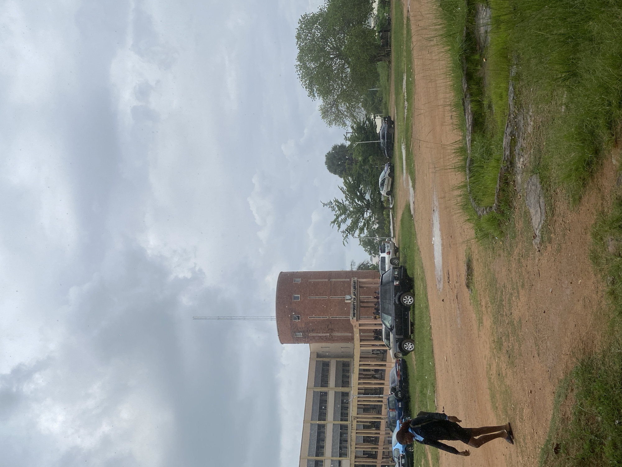 University of Jos campus and surroundings on a cloudy afternoon
