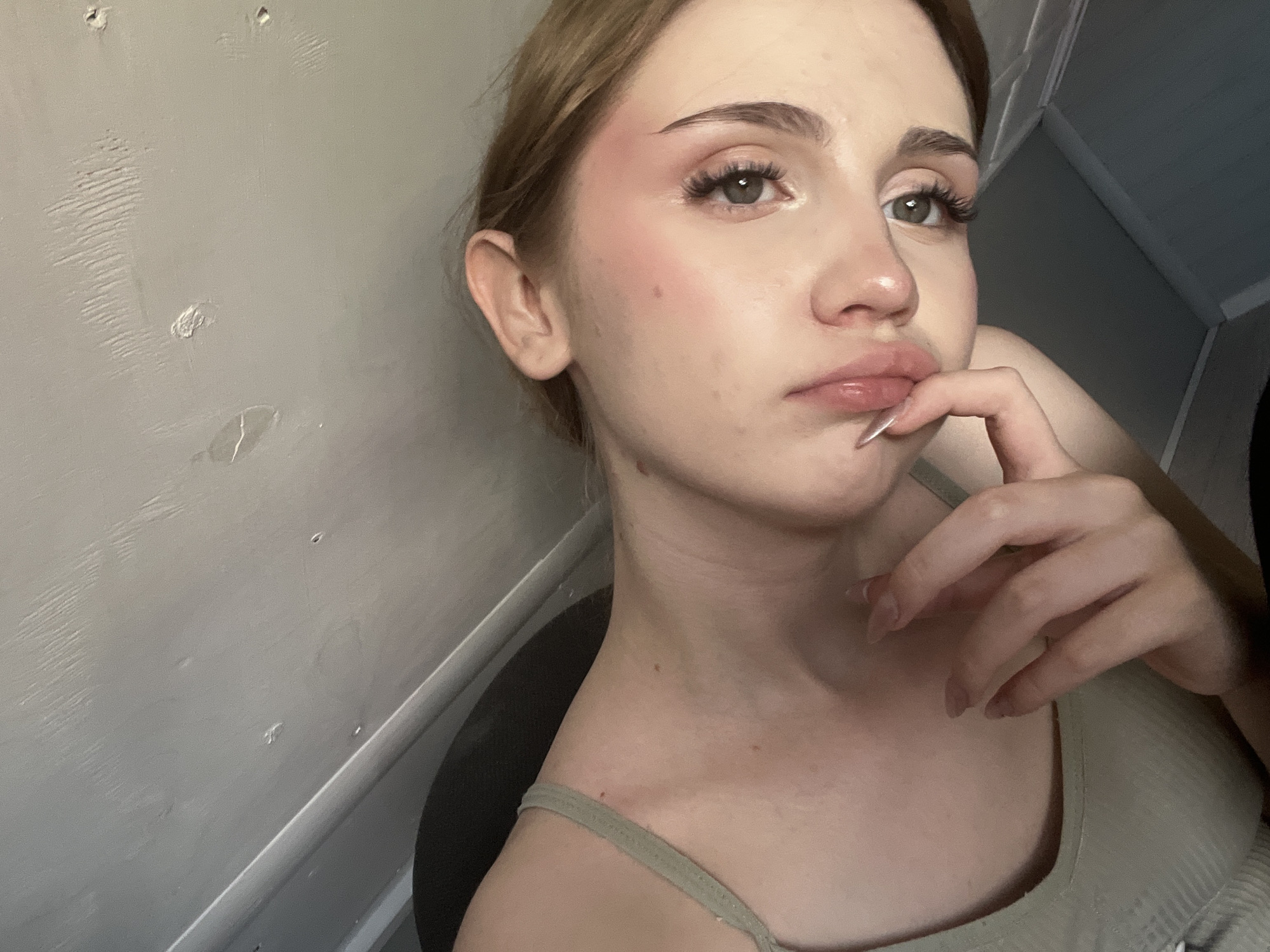 Quick selfie session in Ashkadar, Russia