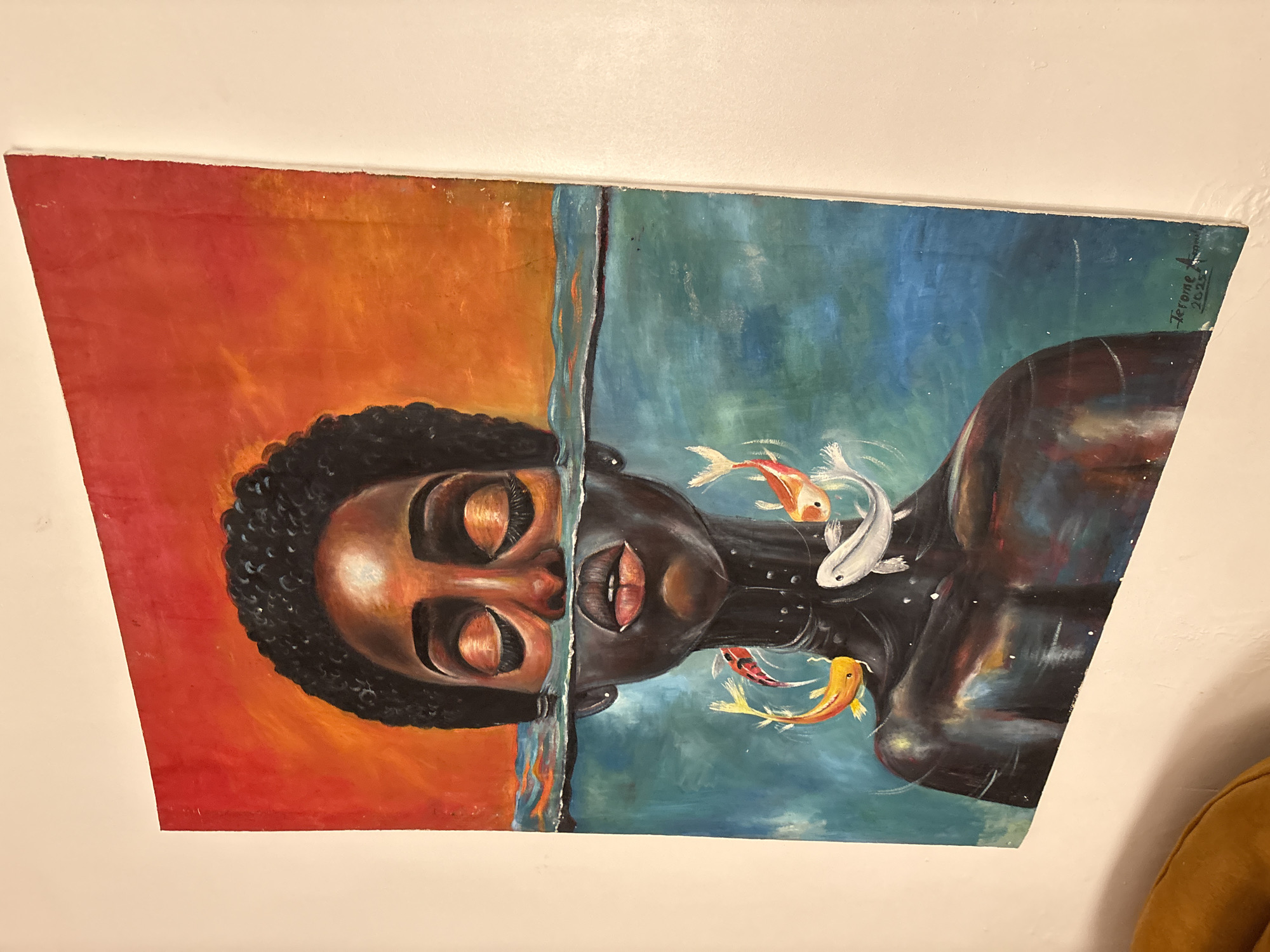 Indoor domestic scenes captured in Abuja residence