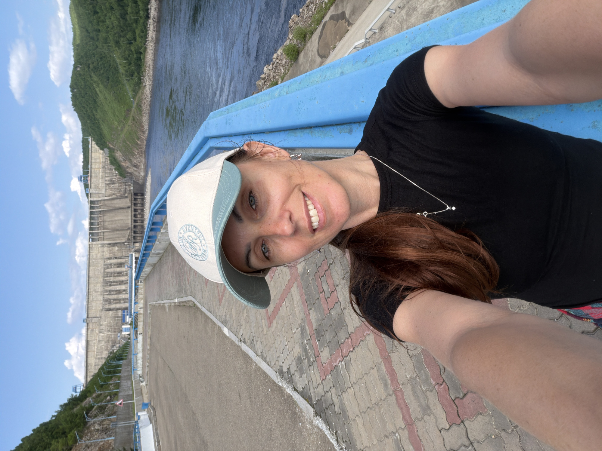 Quick snapshots at a paved outdoor spot in Talakan, Russia