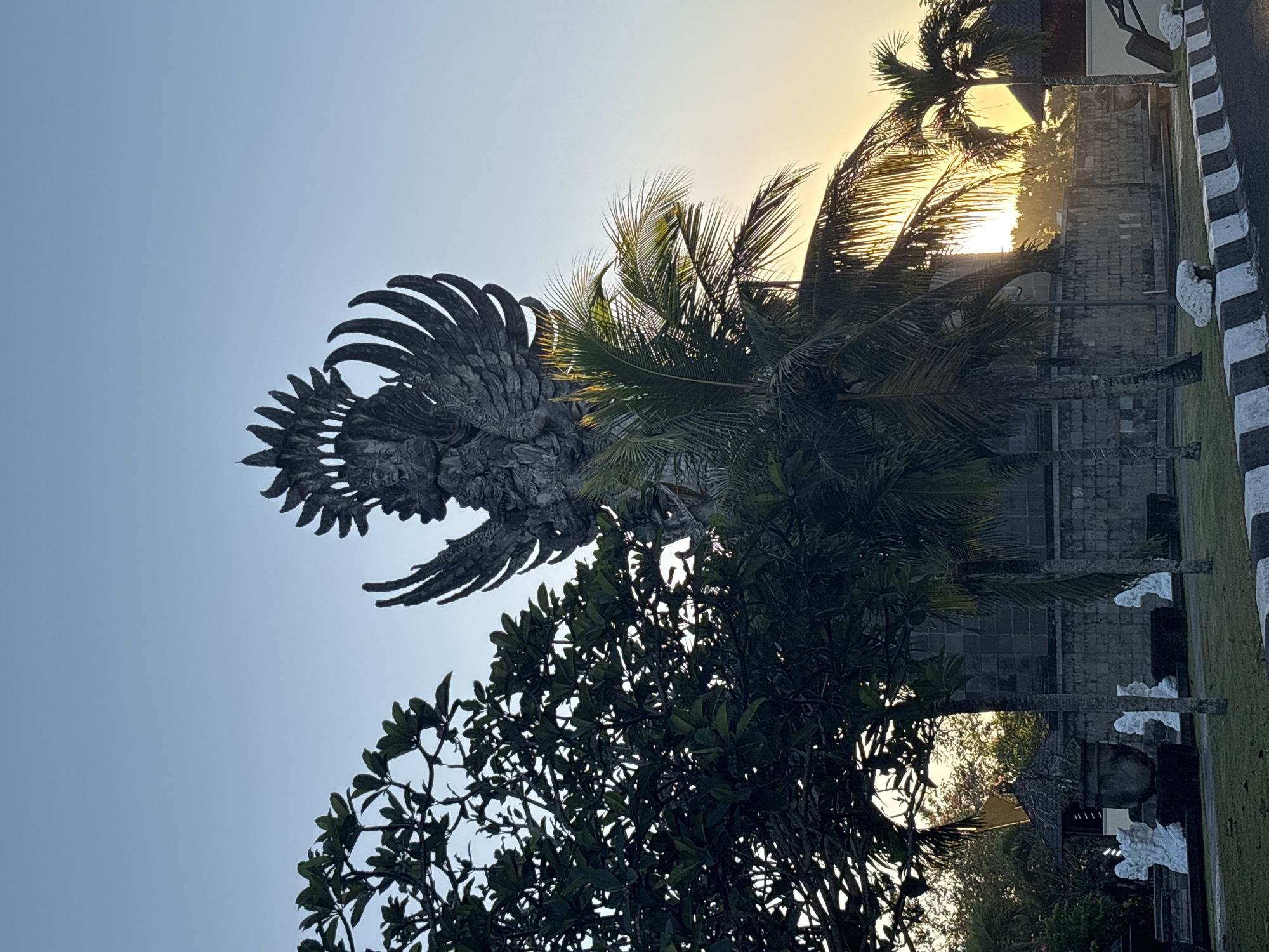 Morning scenes captured at Garuda Wisnu Kencana, Bali