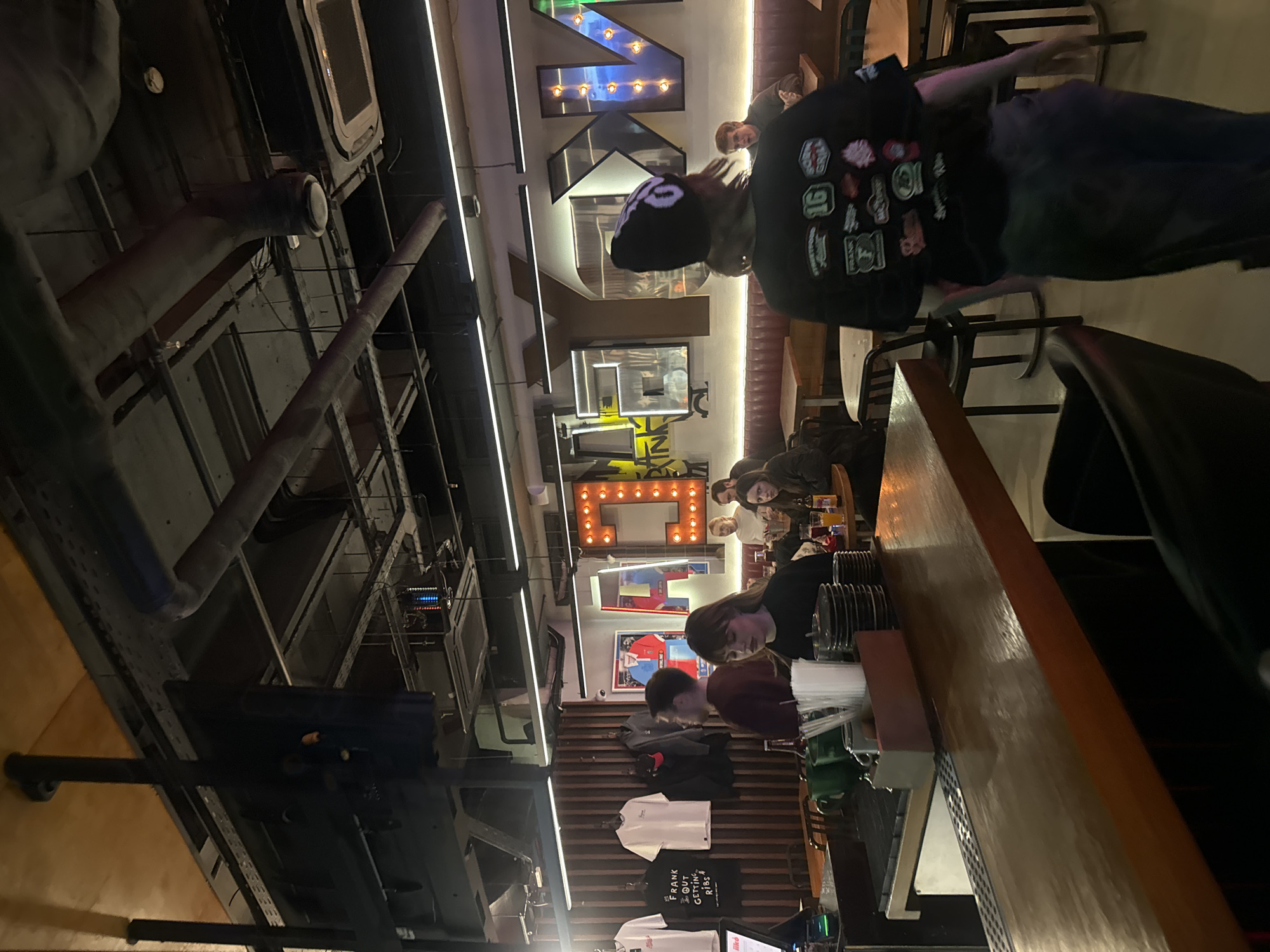 Evening scenes show illuminated Moscow structures and restaurant interior