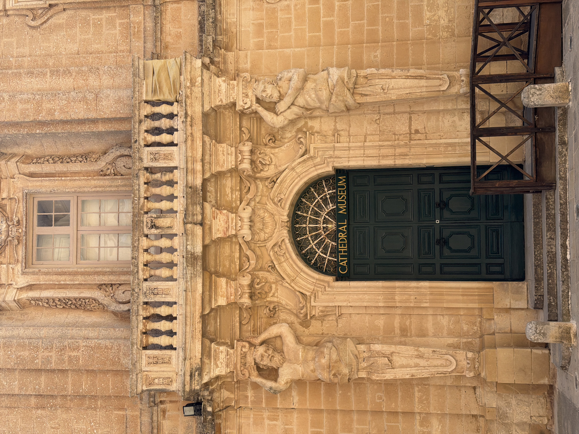 Cathedral Museum facade documented in historic Mdina, Malta