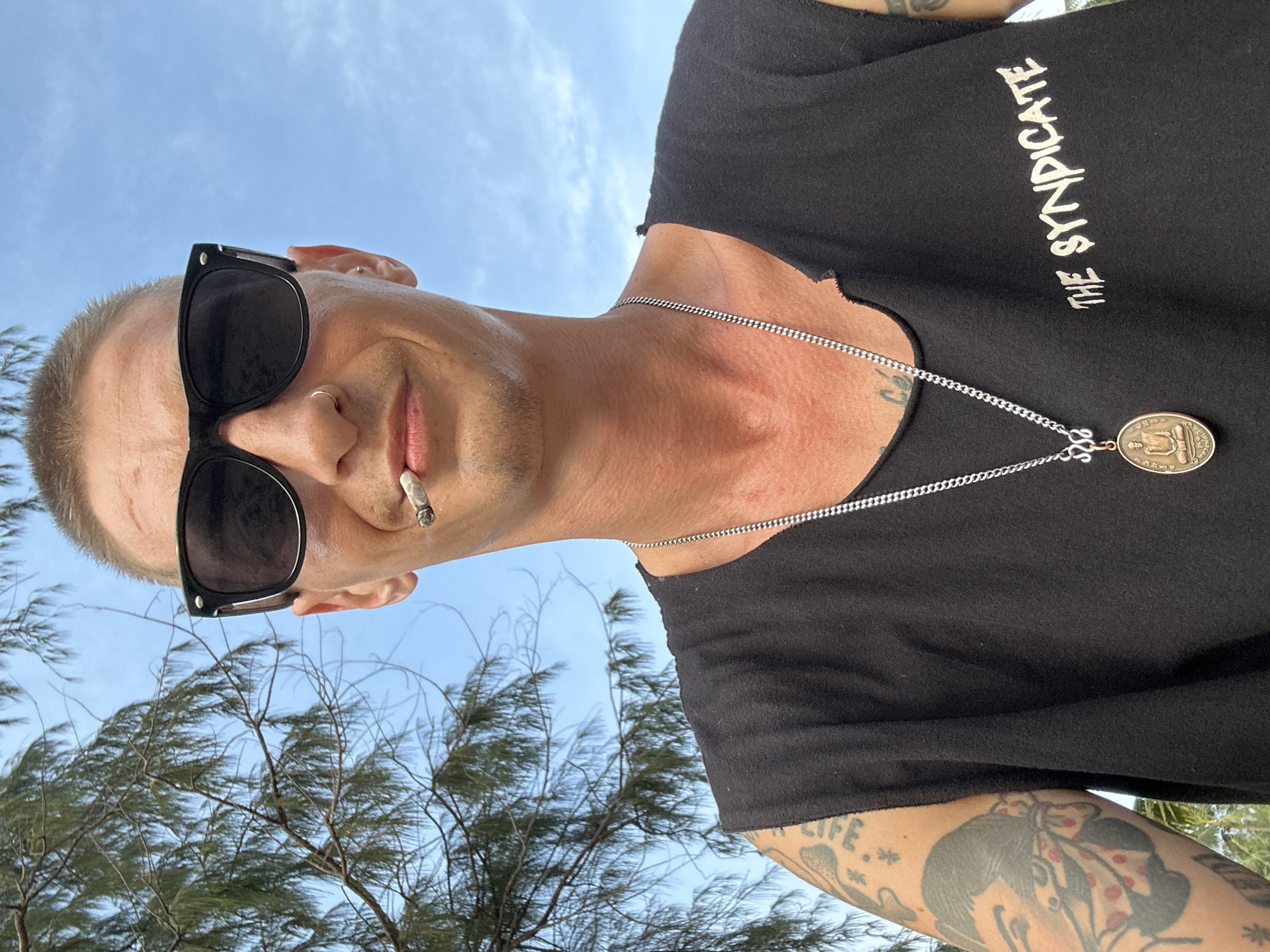 Lazy morning on Karon Beach — sunsets, smoke, and a metal detector