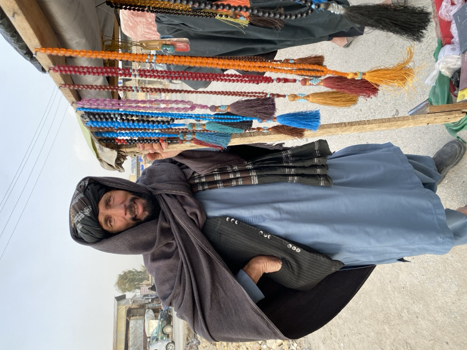 Street vendors, prayer beads highlight daily commerce in Kandahar
