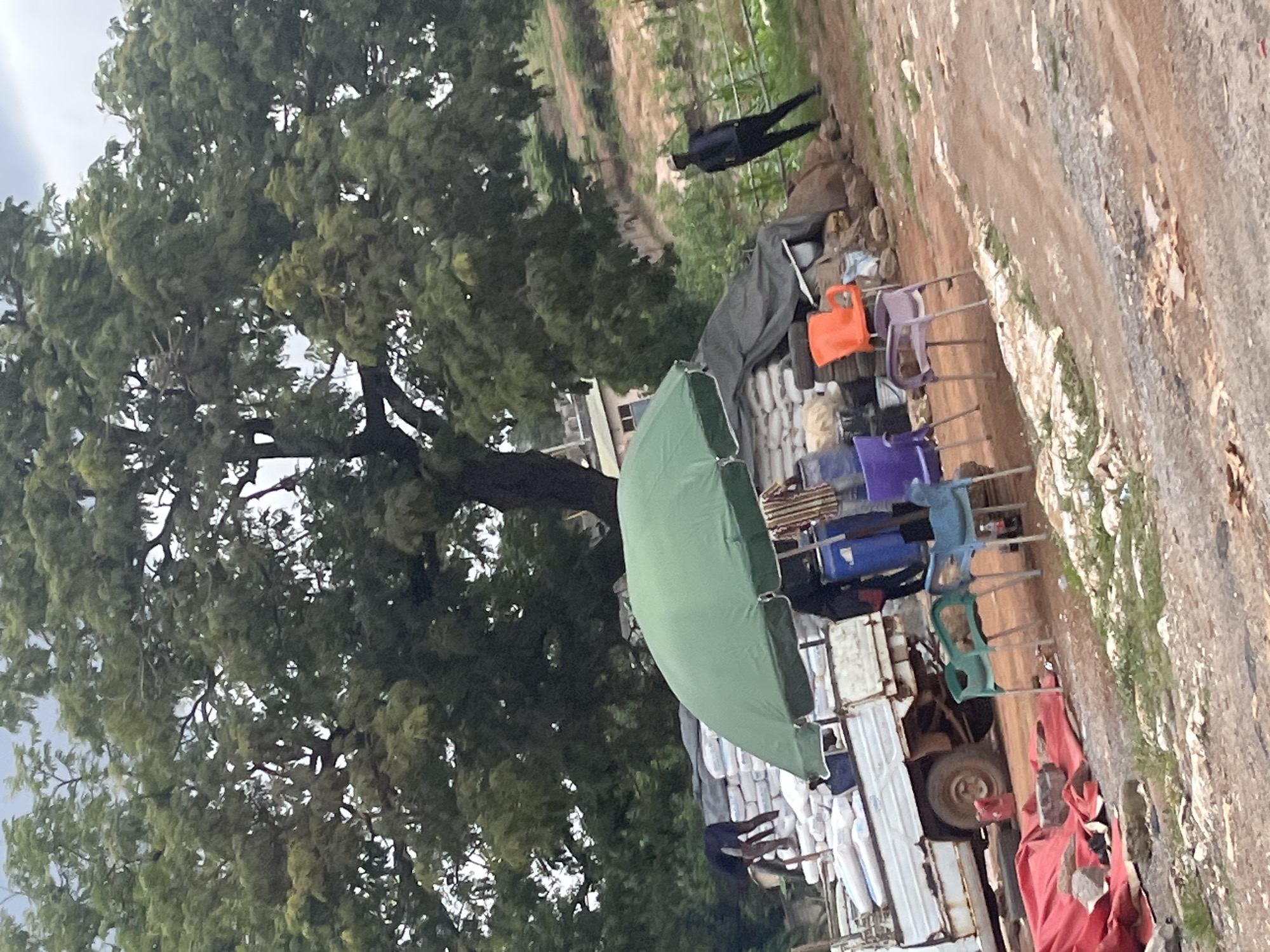 Street food and market activity in Galadimawa Village, Abuja
