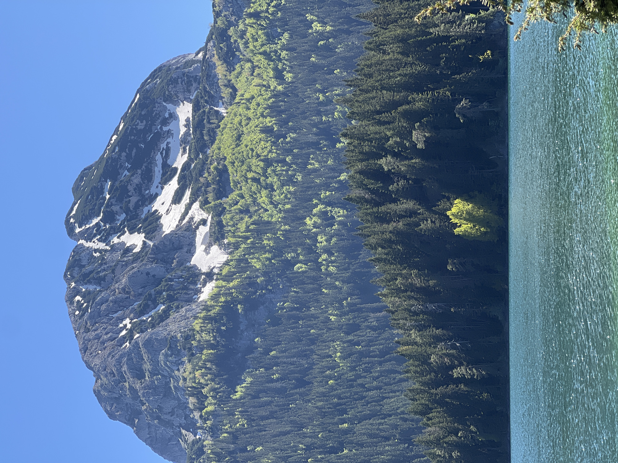 Mountain lake landscape documented in Pitomine, Montenegro