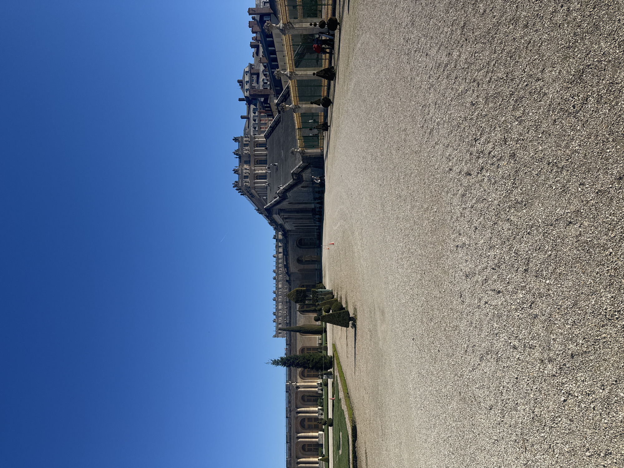 Morning documentation of Palace of Versailles grounds and interiors
