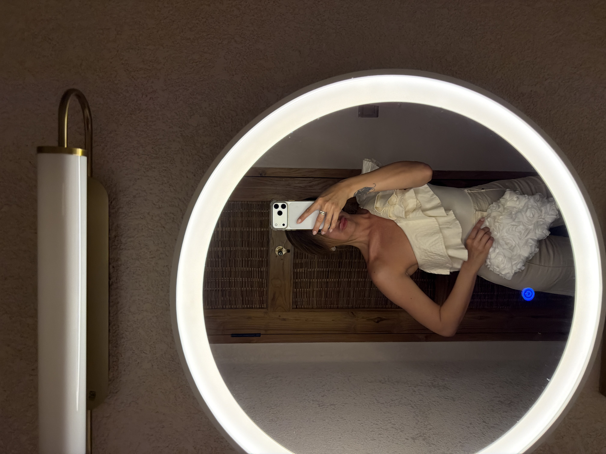 Getting ready and unwinding in a Bali hotel room