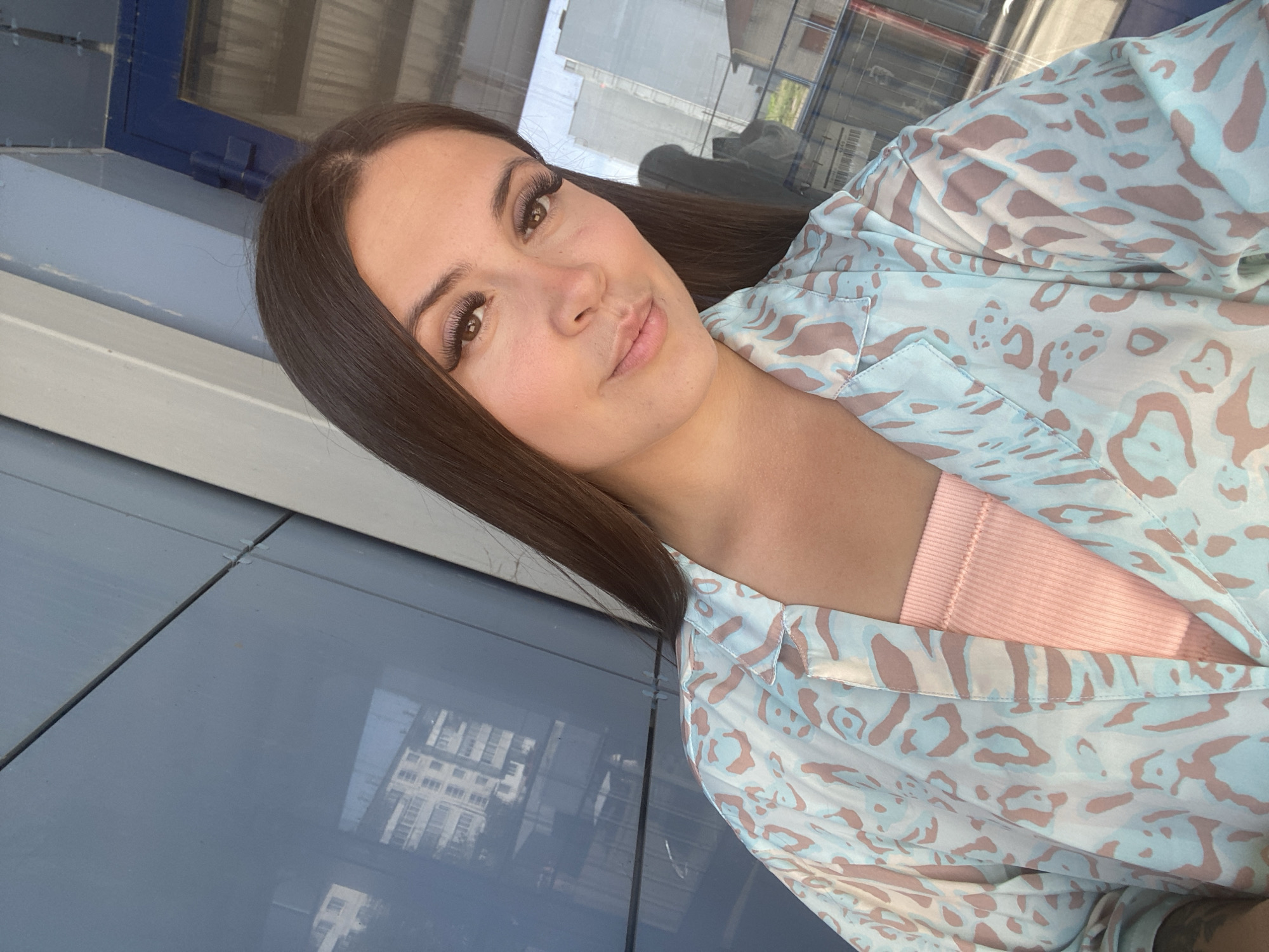 Selfies and street scenes around central Chaikovsky, Russia