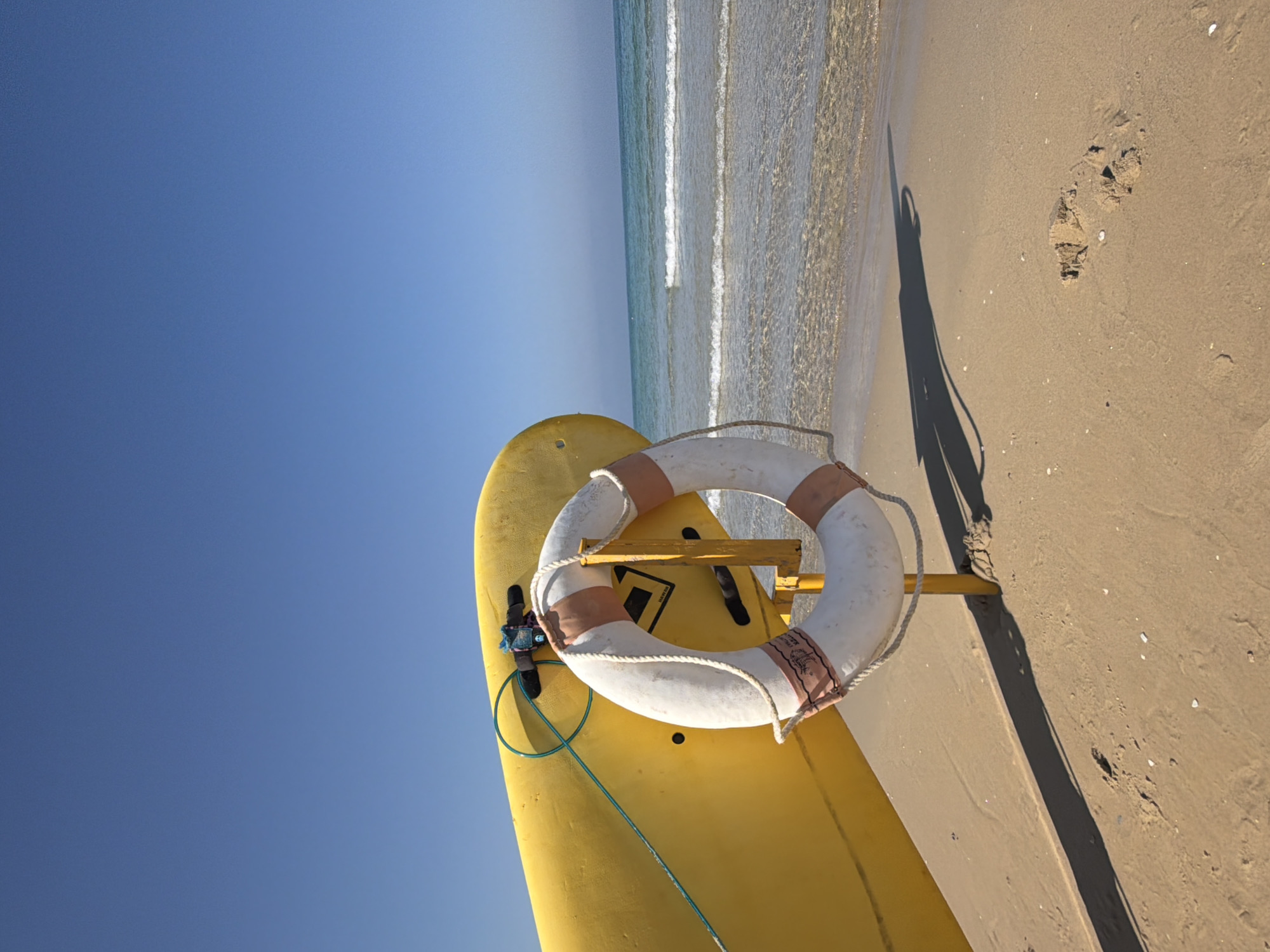 Clear morning captured along Bat Yam coastline