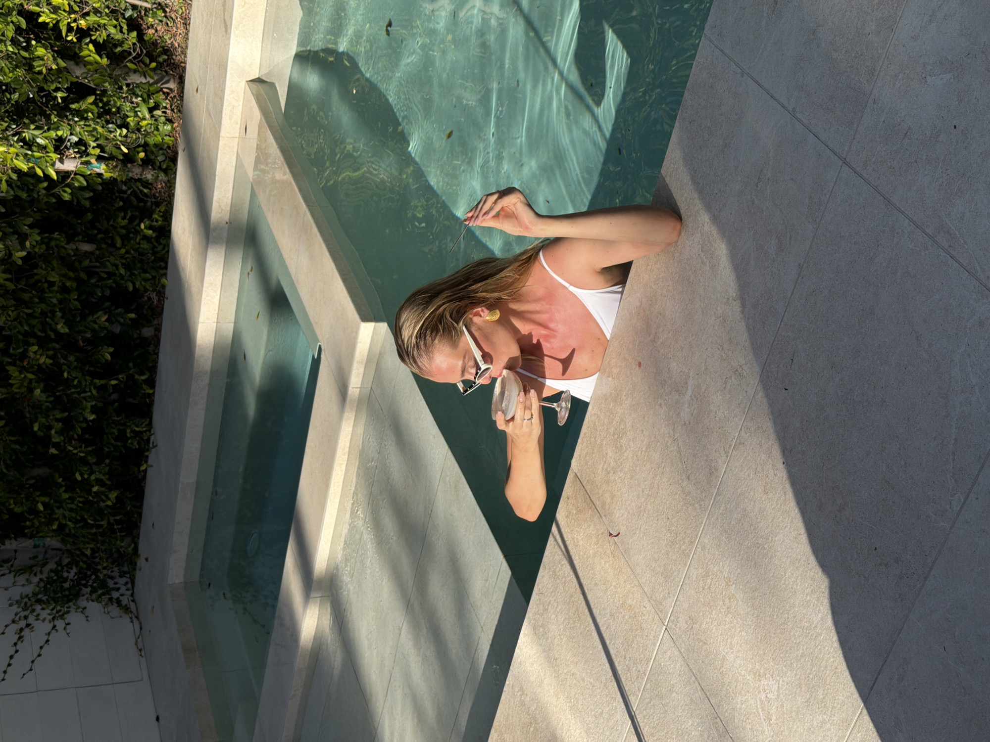 Late-night pool party with live band in Los Angeles