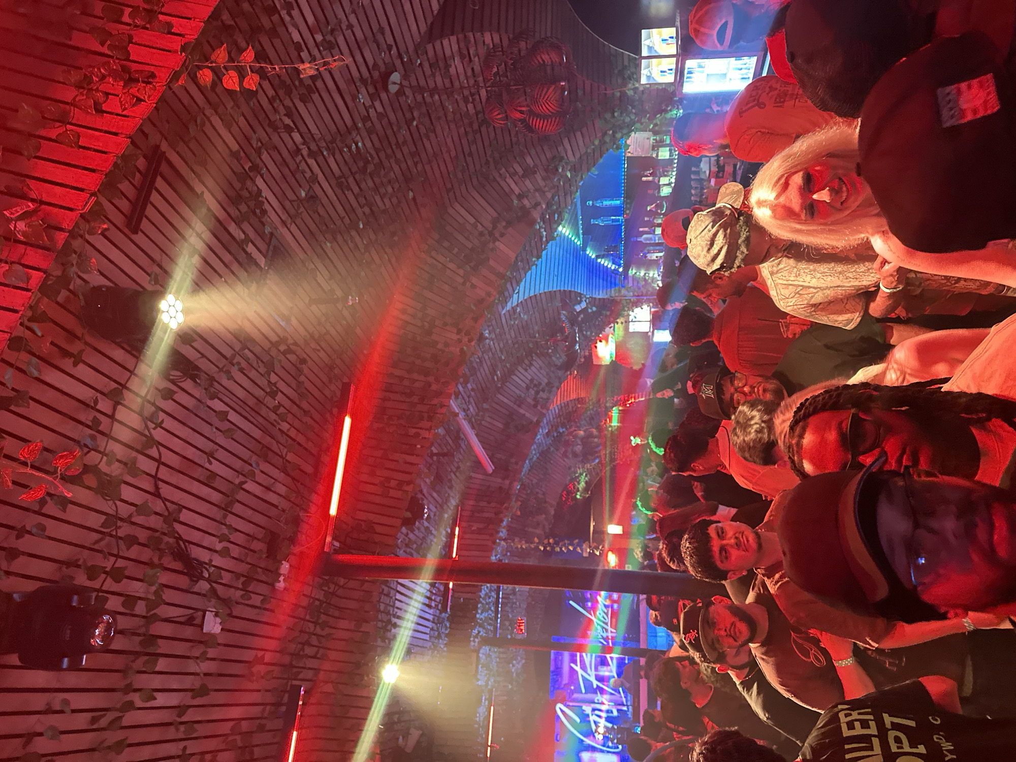 Crowded nightclub scene captured in Tampa early morning hours