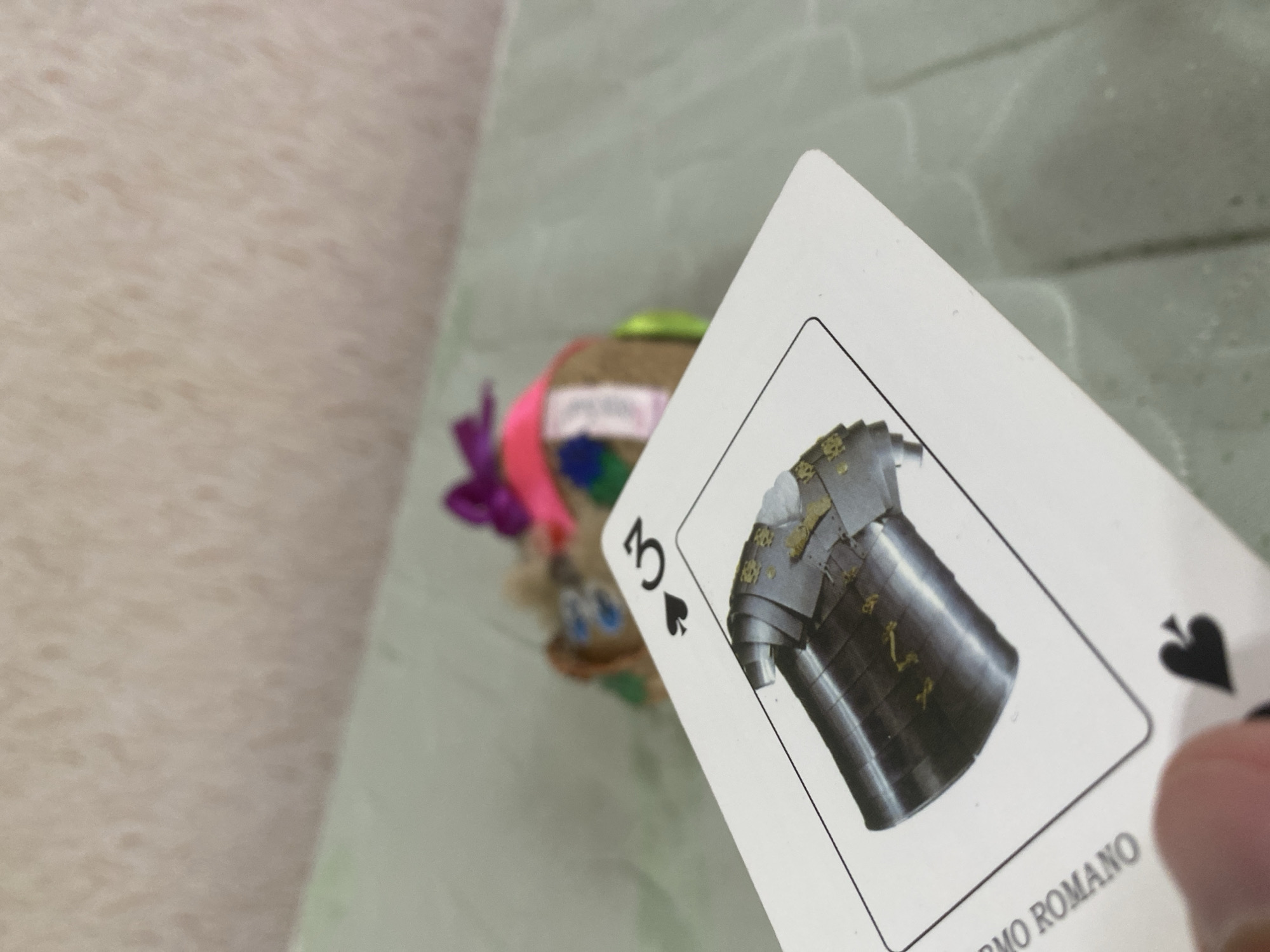 Poltava resident documents everyday items, Rome cards, household goods