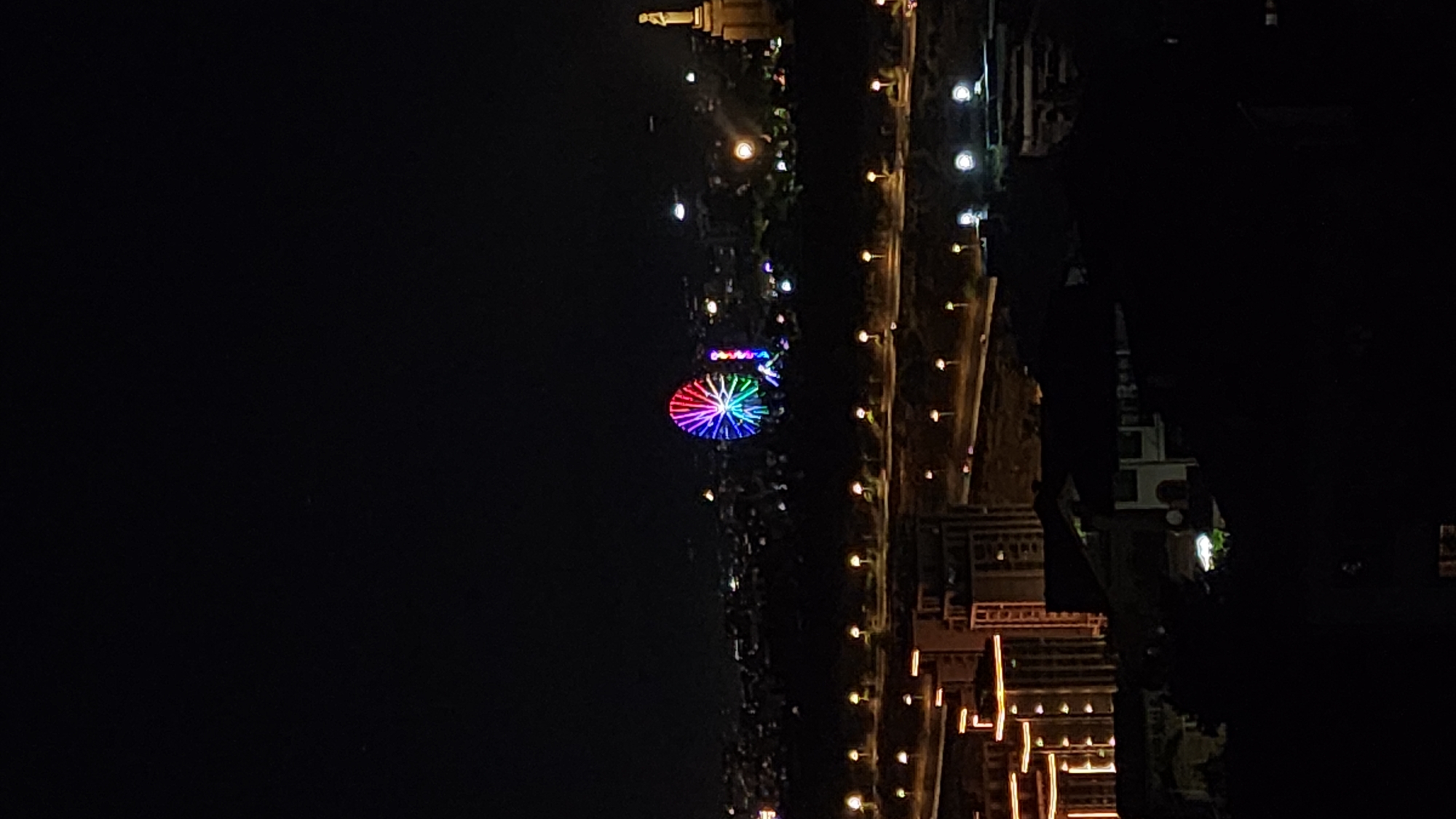 Yerevan at golden hour and into the night