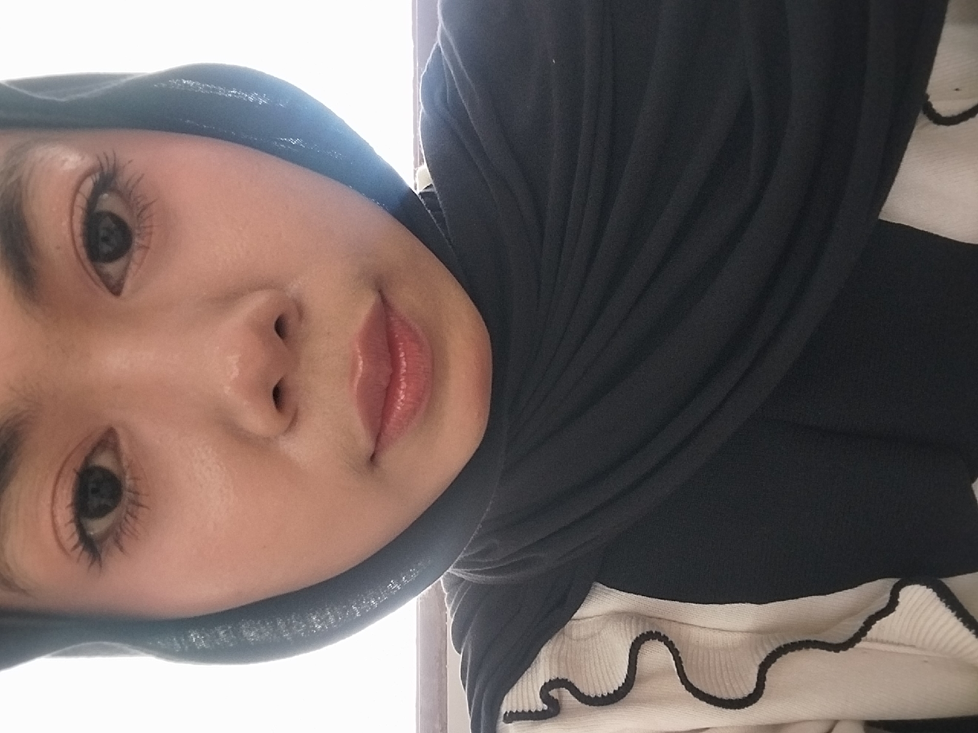 Morning selfie session in Tibojong, Indonesia