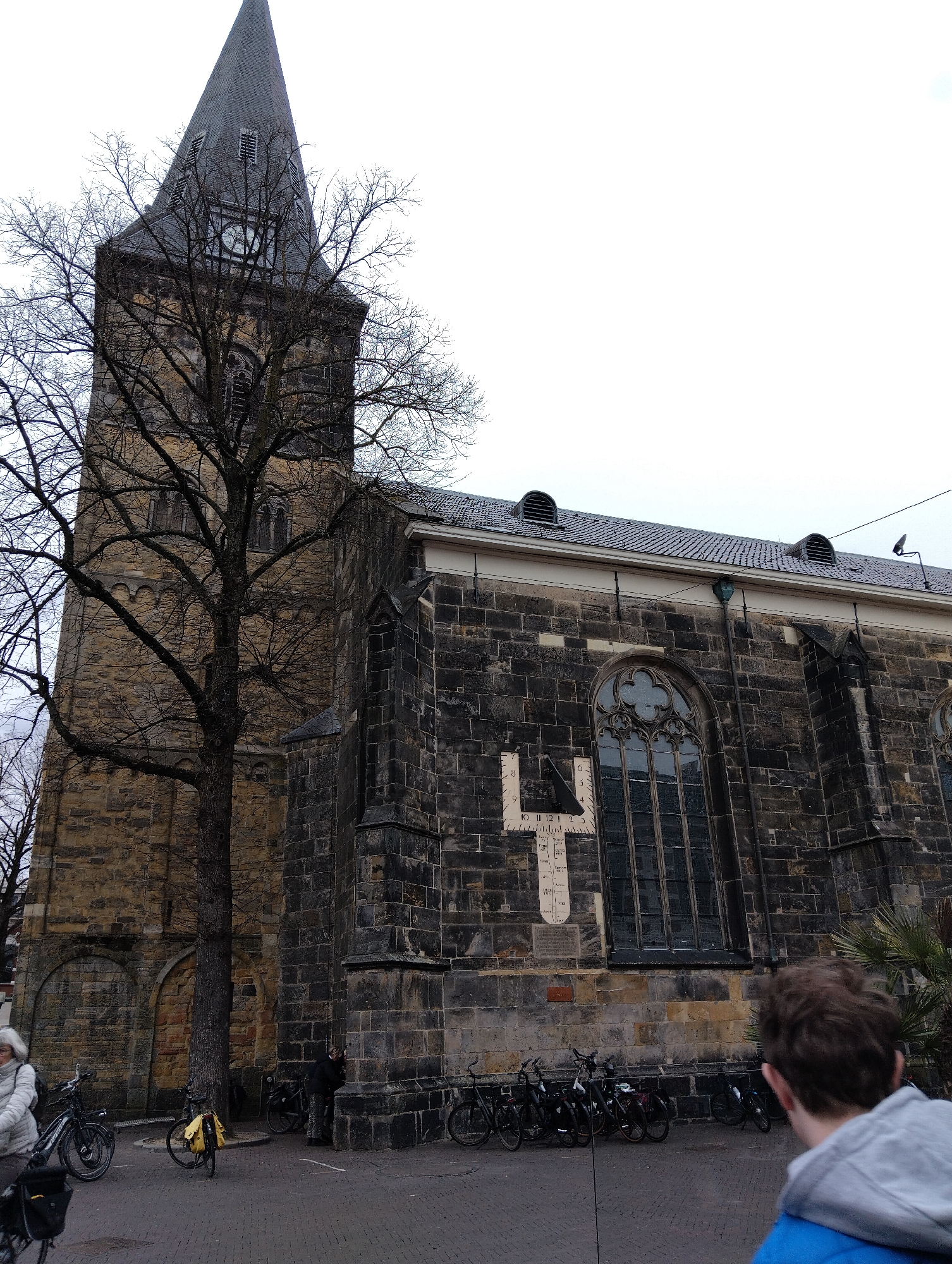 Historic churches photographed in Enschede city center