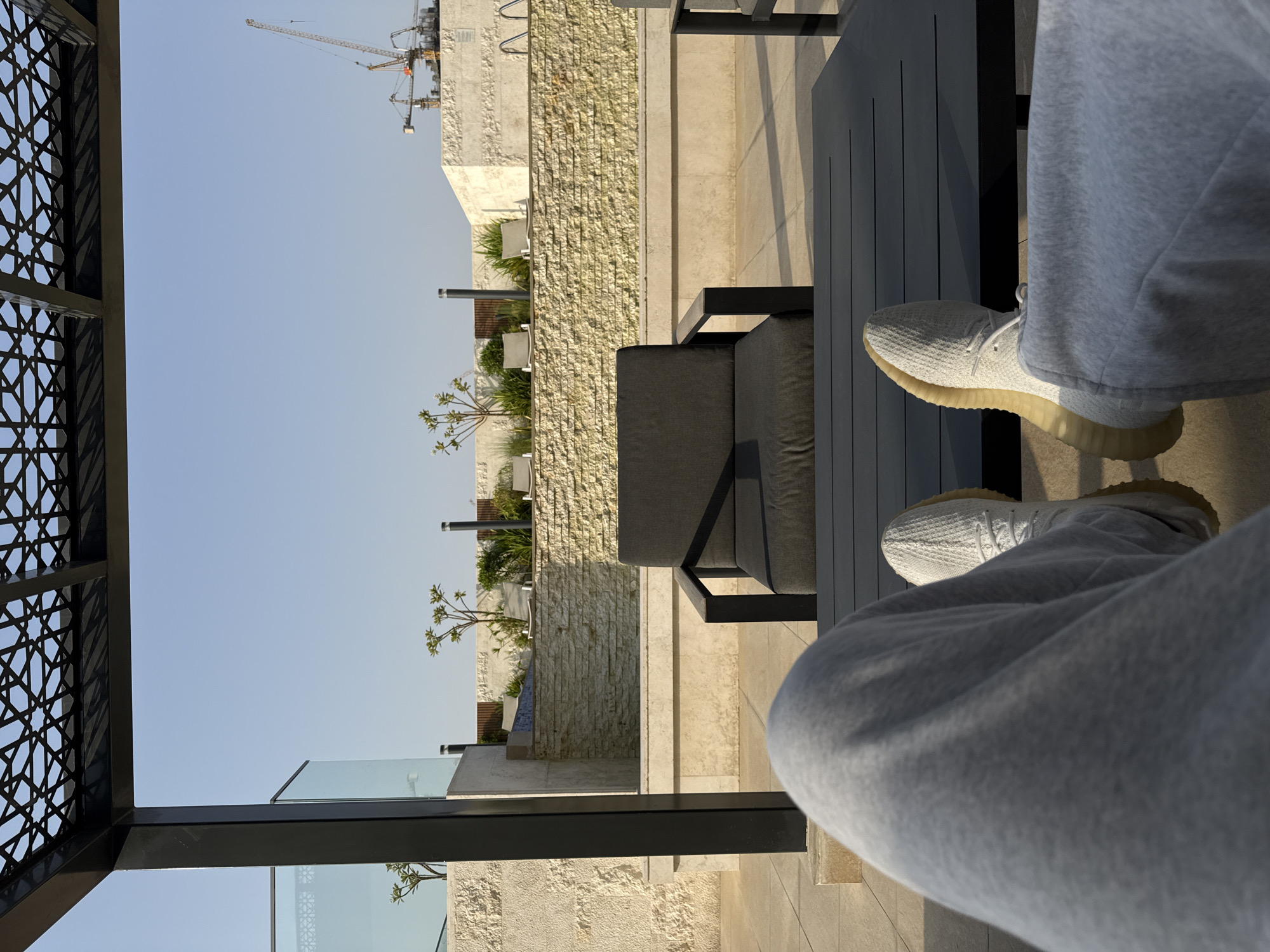 A full afternoon in Dubai: gym, streets, and home base.
