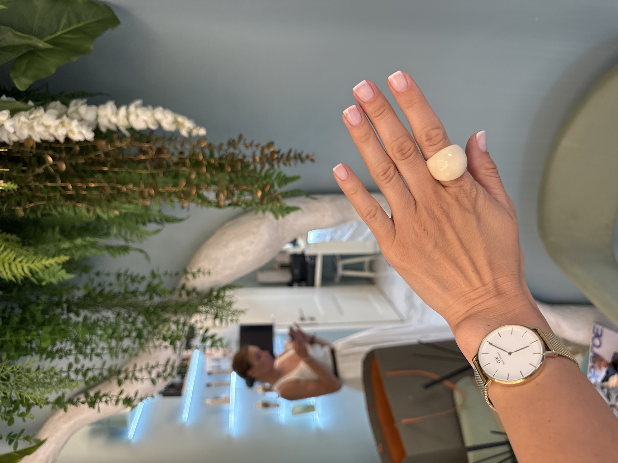 Sochi salon day: nails, coffee, and coastal city views