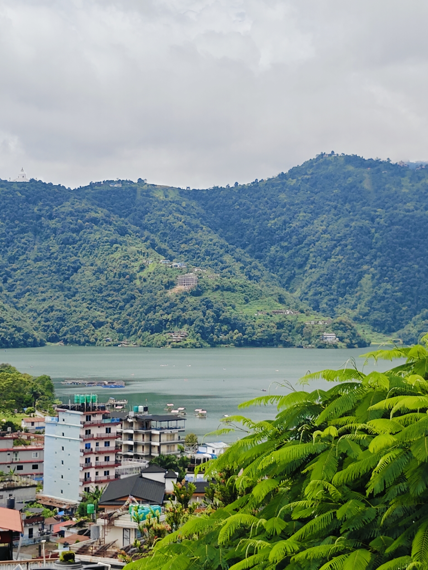Phewa Lake and Pokhara's Lakeside district from multiple angles