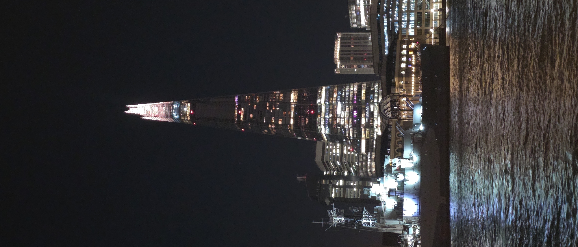 London landmarks illuminated during late evening photography tour