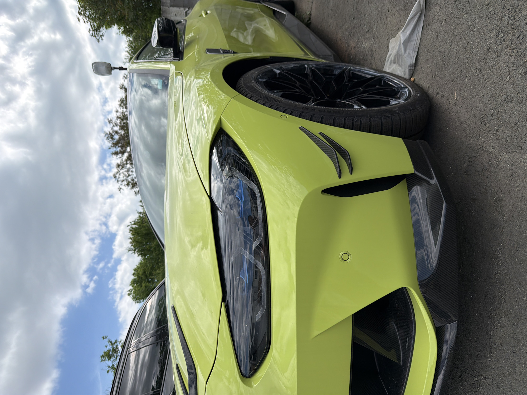 Yellow BMW M4 spotted parked in Burgas, Bulgaria