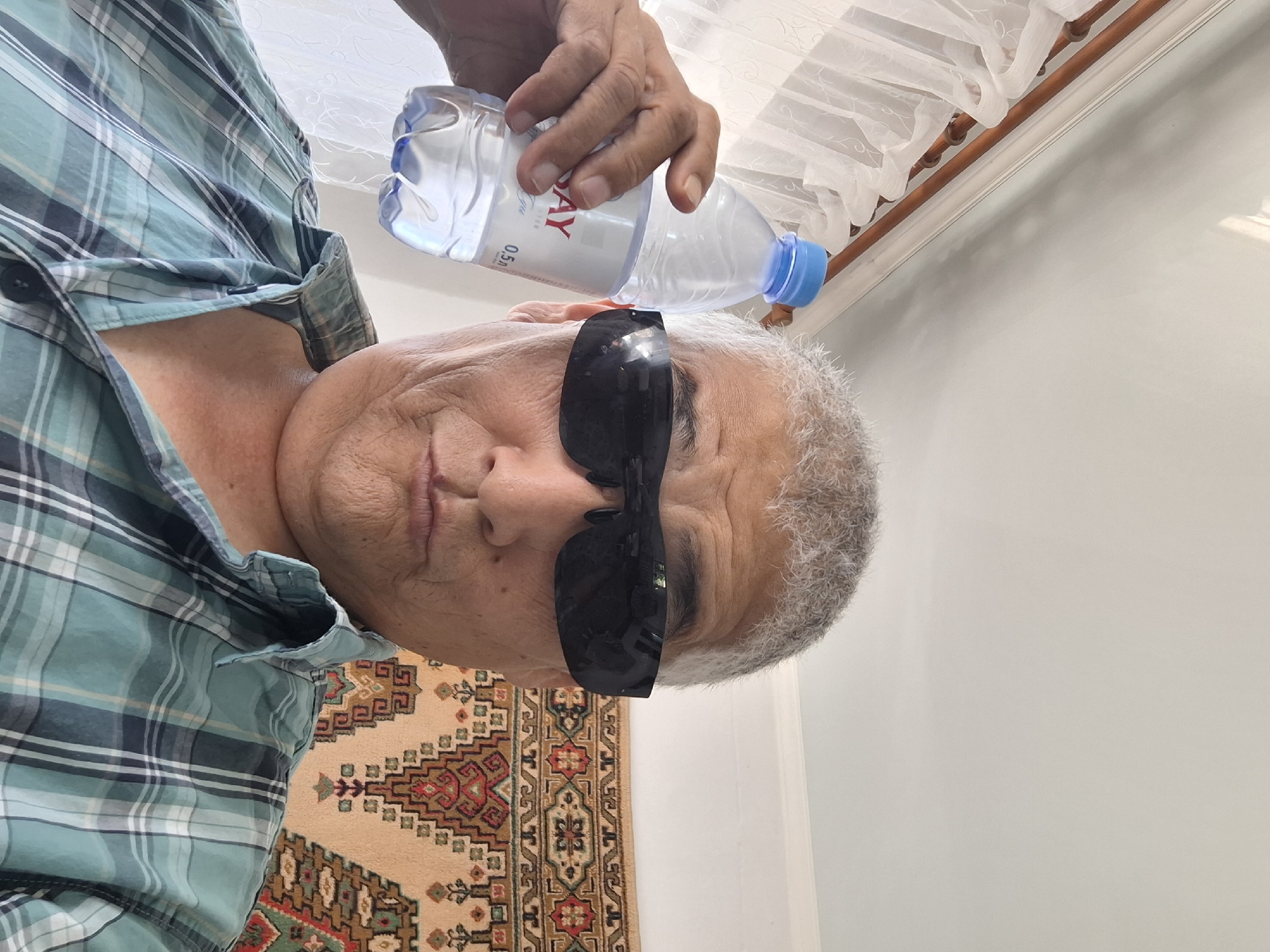 Early morning greetings and casual snapshots from Almaty