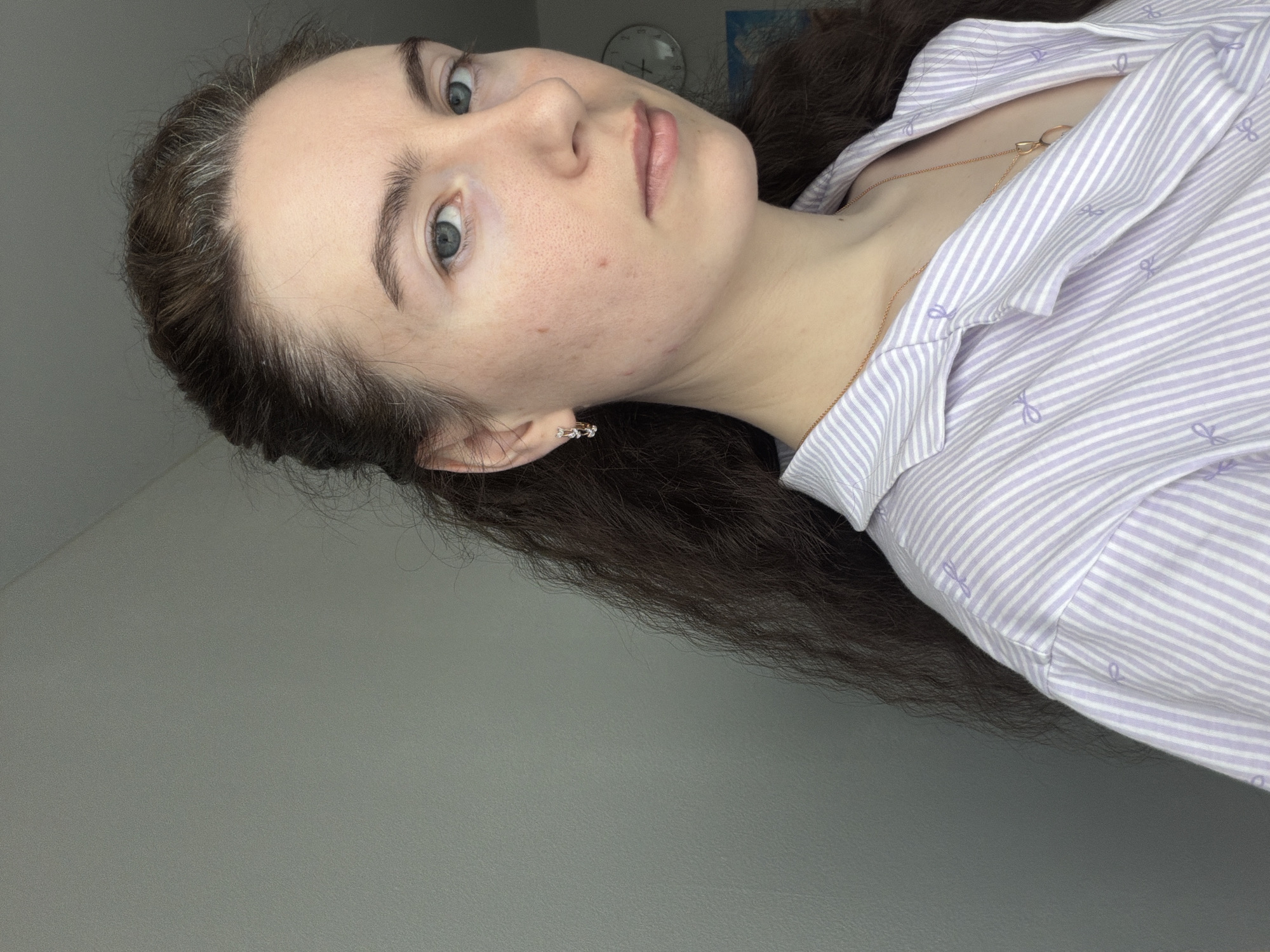 Woman photographed in portrait session in Yanino-1, Russia