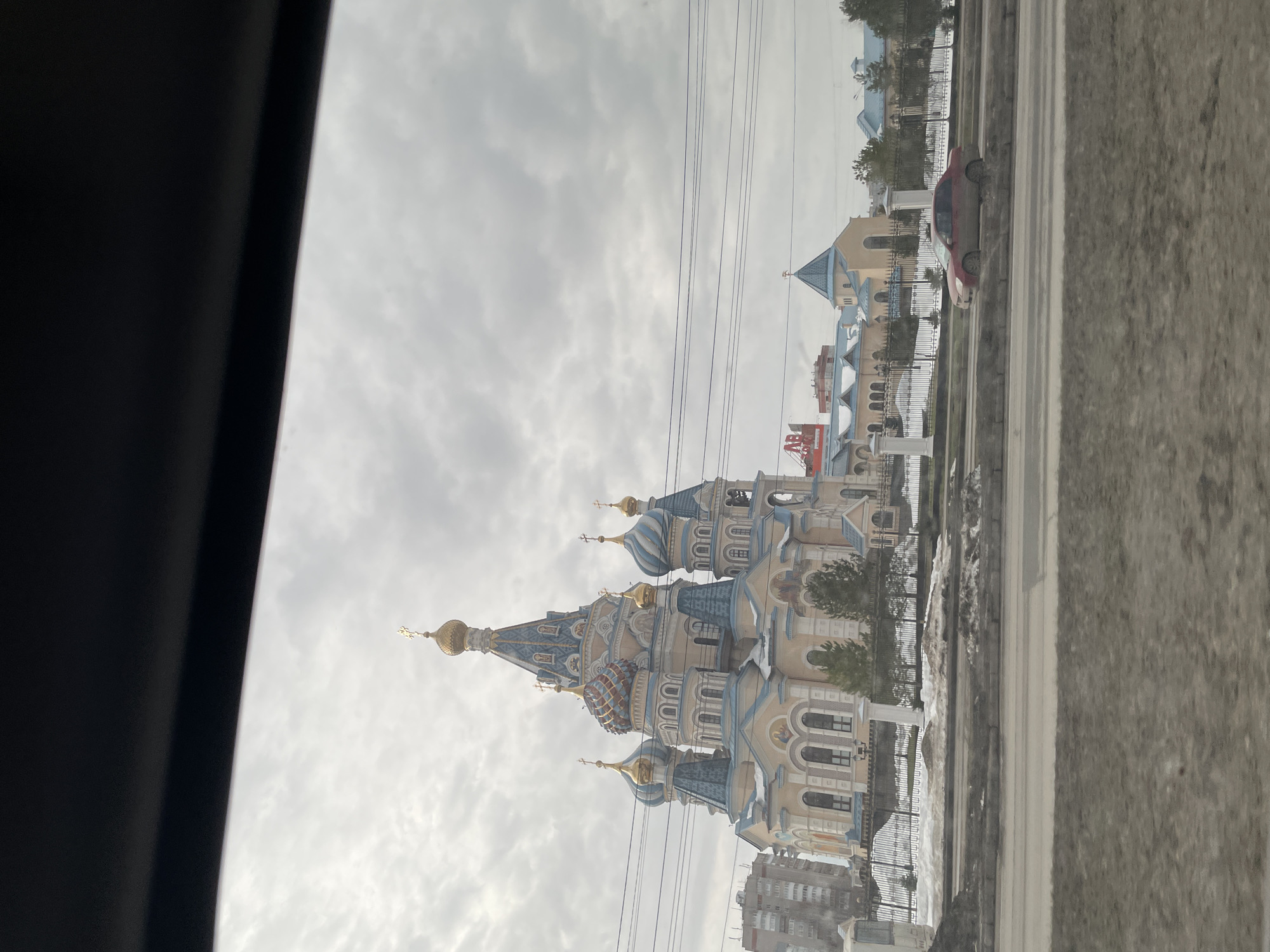 Alexander Nevsky Cathedral photographed in Izhevsk, Russia